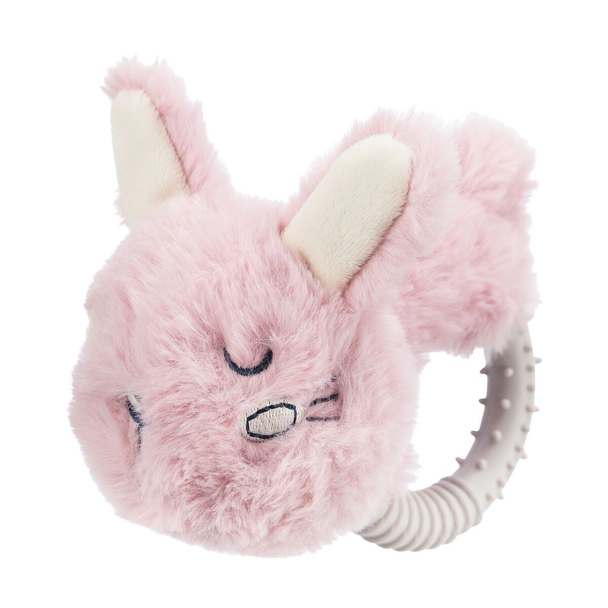 Trixie Junior Rabbit ring plush/ TPR 14cm