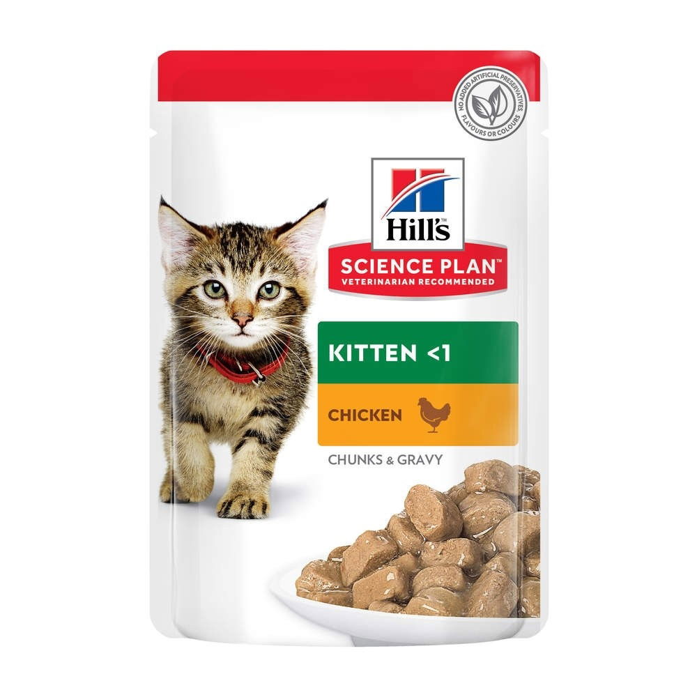 Hill's Science Plan Kitten Chicken & Ocean Fish 12x85 g