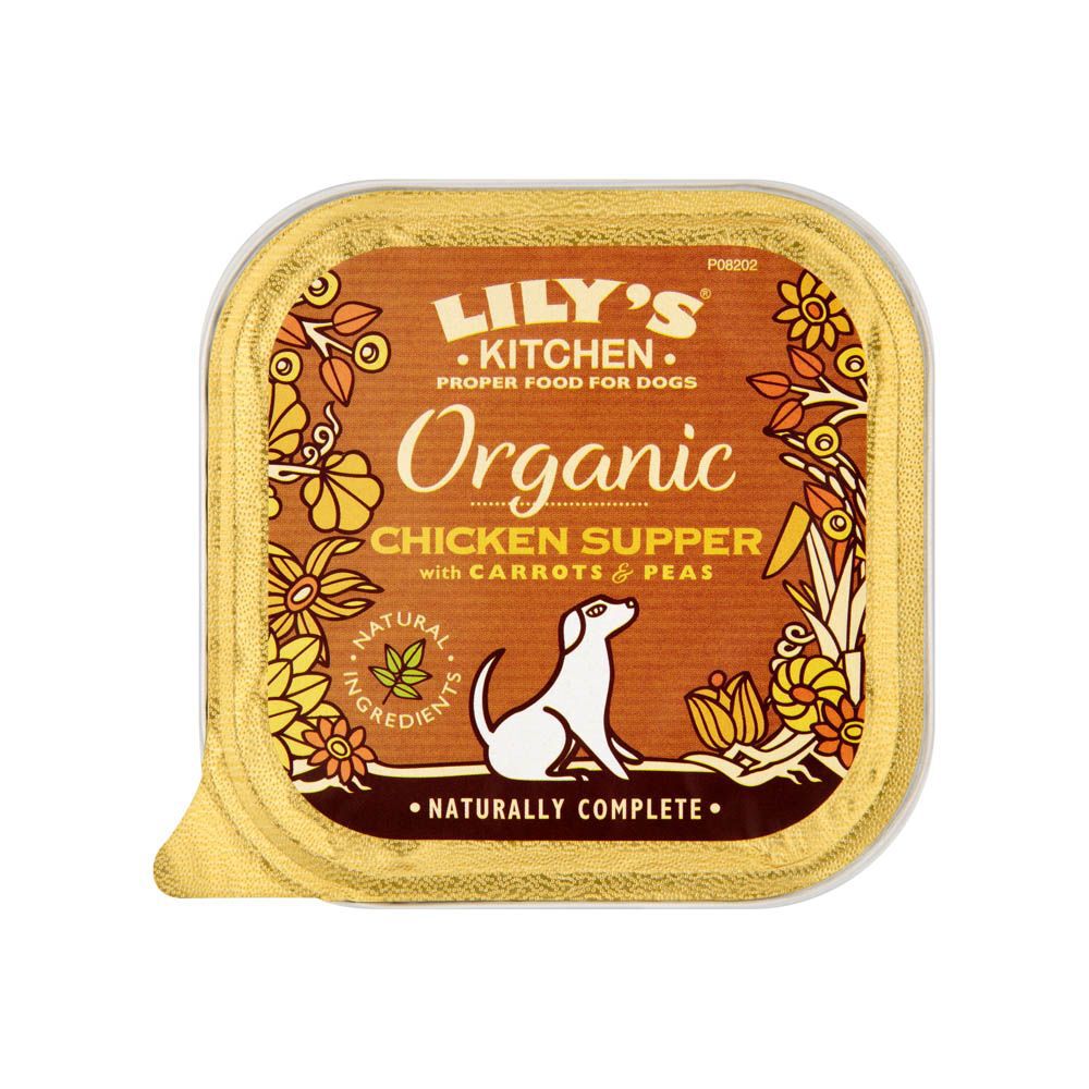 Lily's Kitchen luomu kanaruoka koiralle 150g