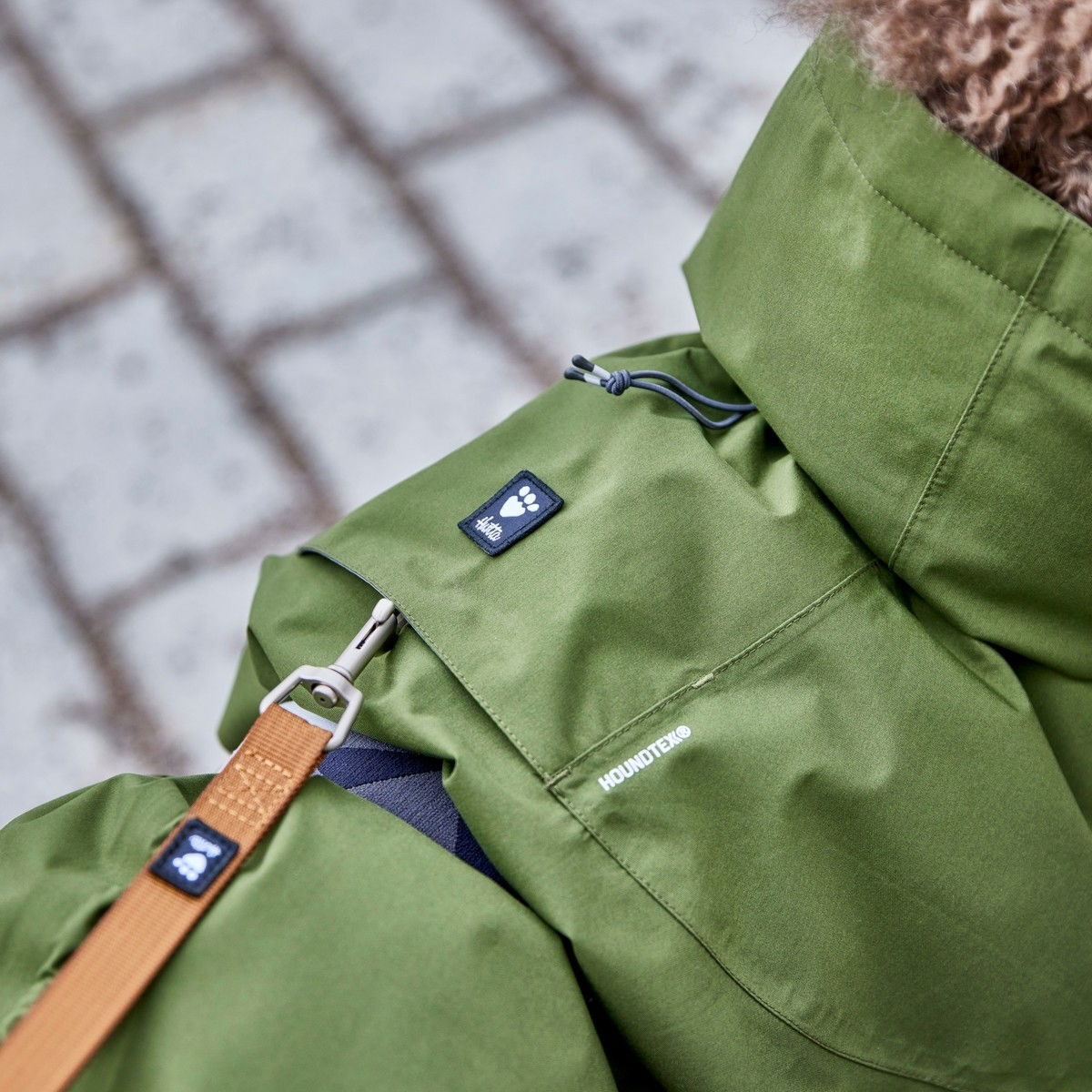 Hurtta Mudventure sadetakki metsänvihreä