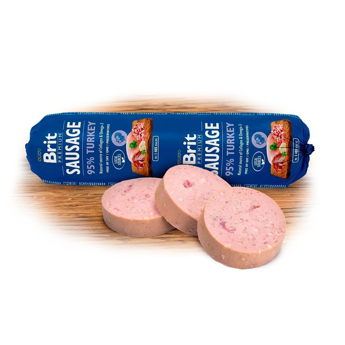 Brit Premium Sausage Turkey 800g