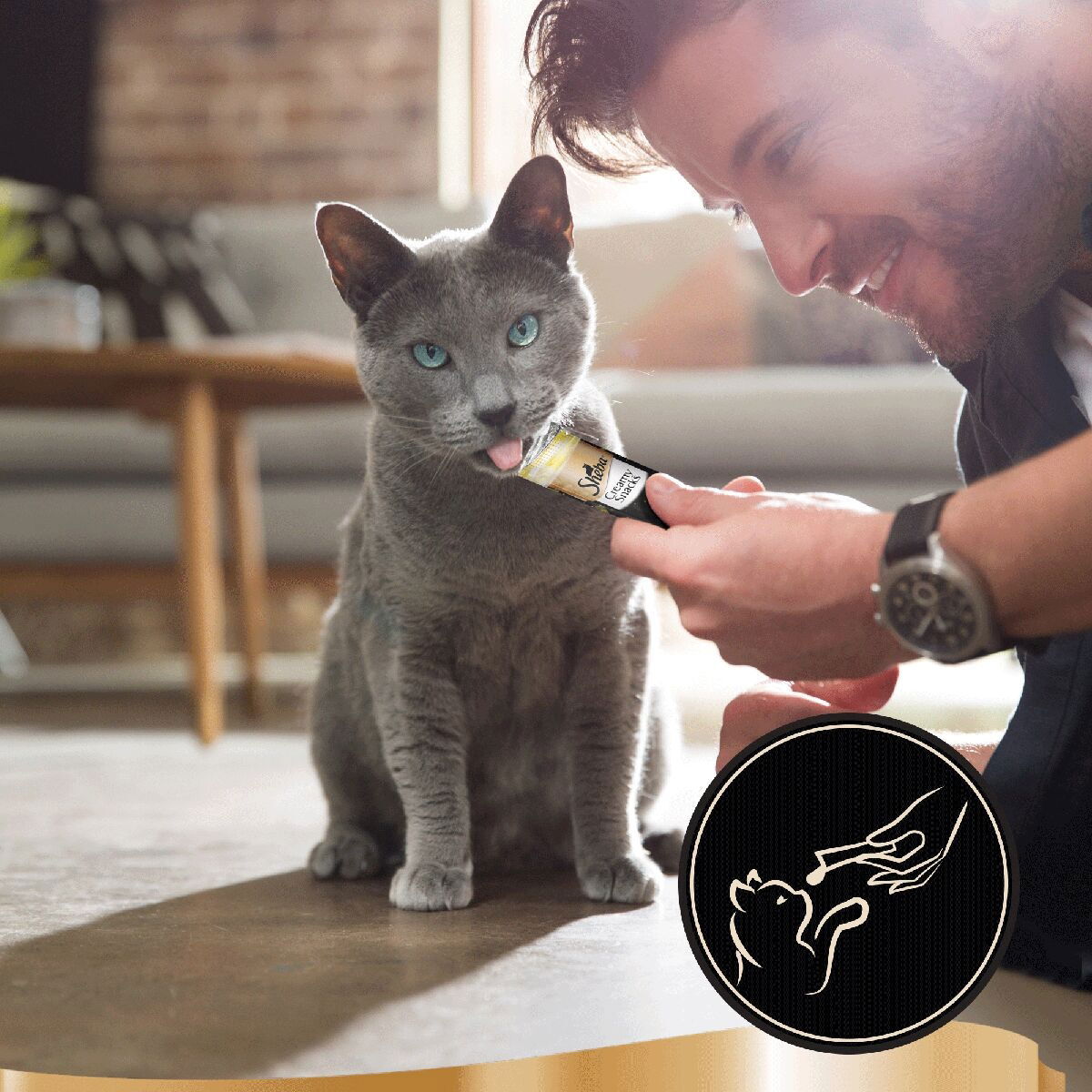 Sheba Creamy Snack Chicken 4X12G