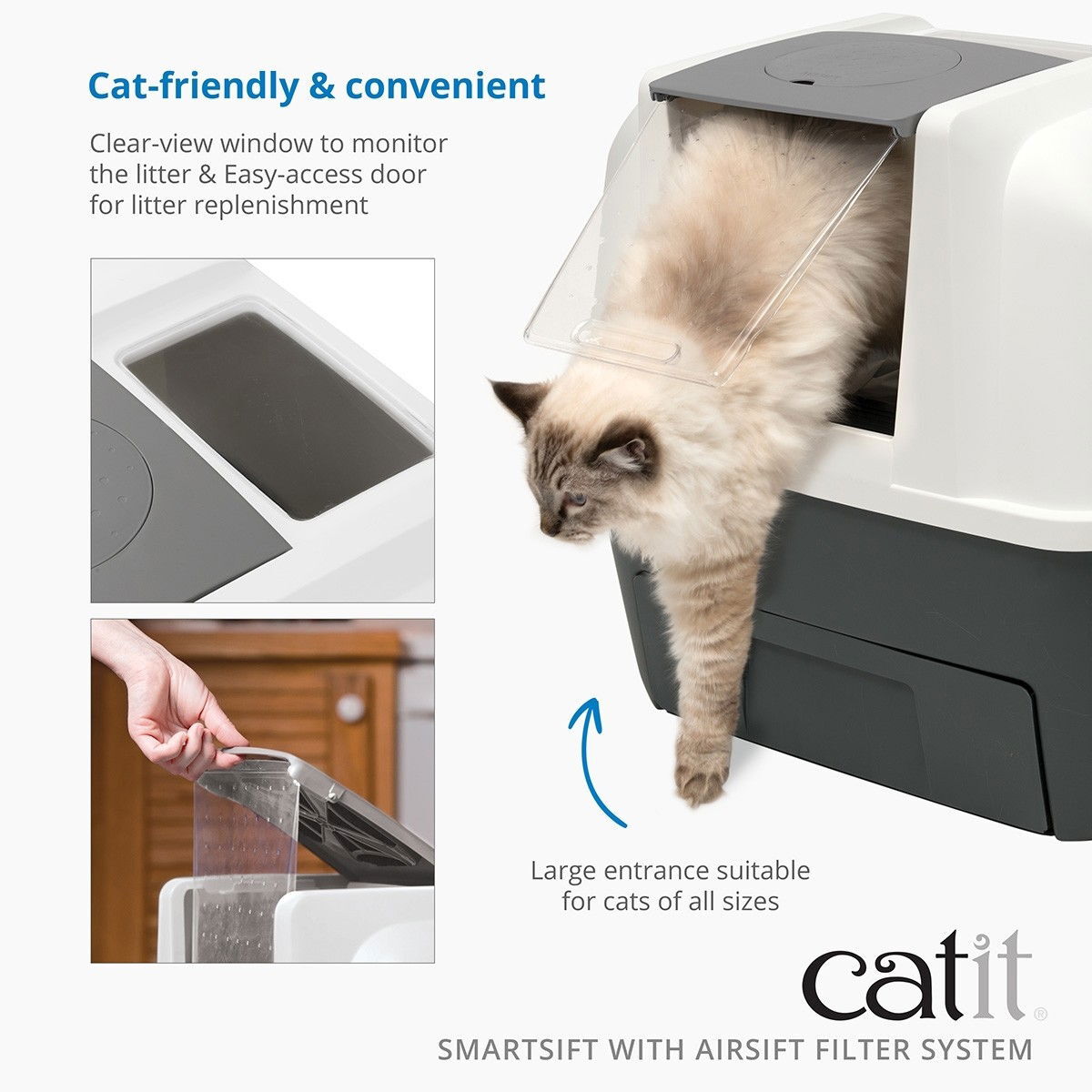 Catit SmartSift kissanvessa 
