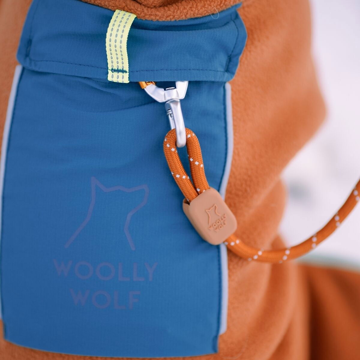 Woolly Wolf Alpha 360 Fleece pullover, Terracotta Mix