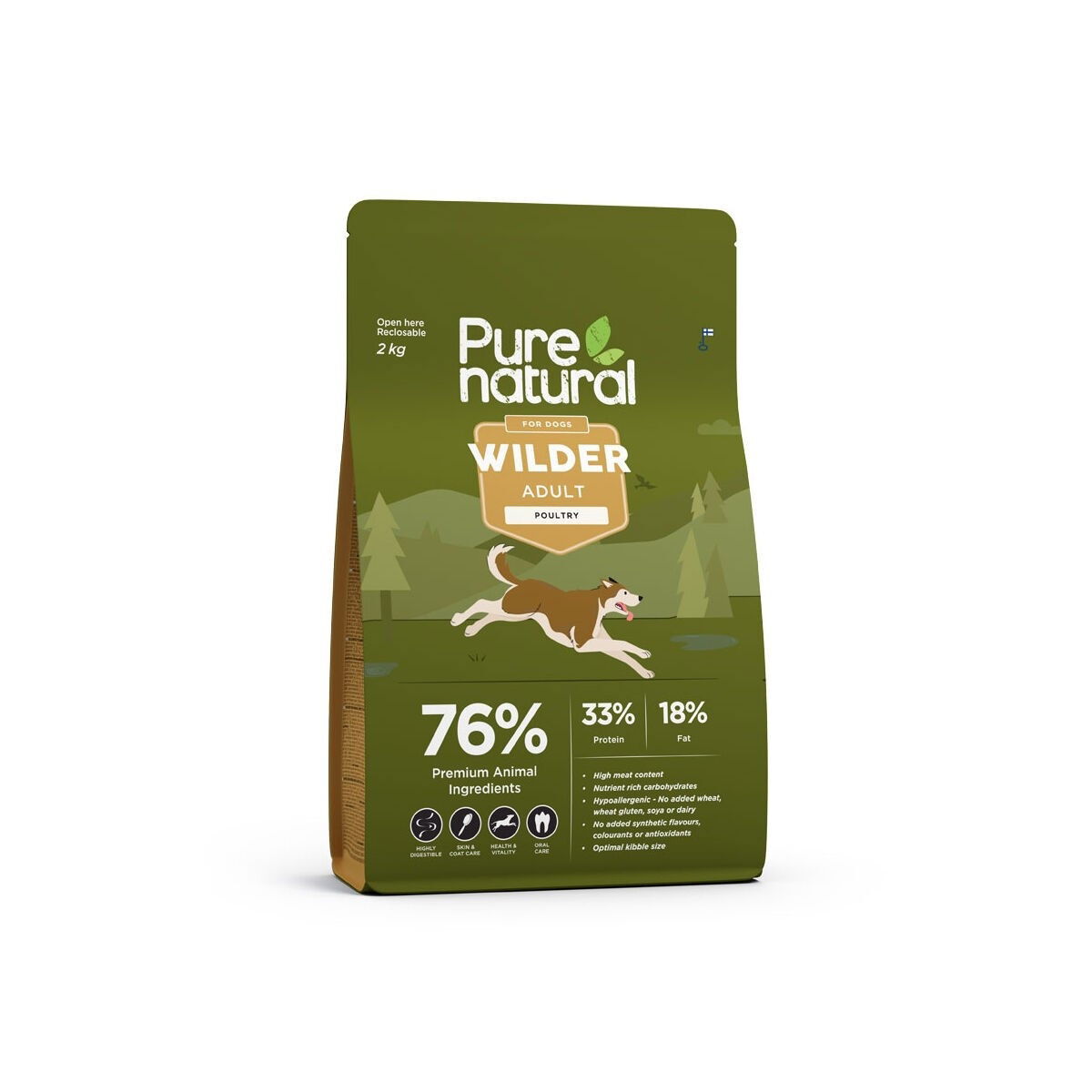 Purenatural Wilder Dog Adult Poultry