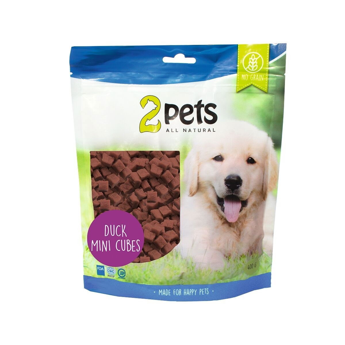 2pets Dogsnack Duck MiniCubes