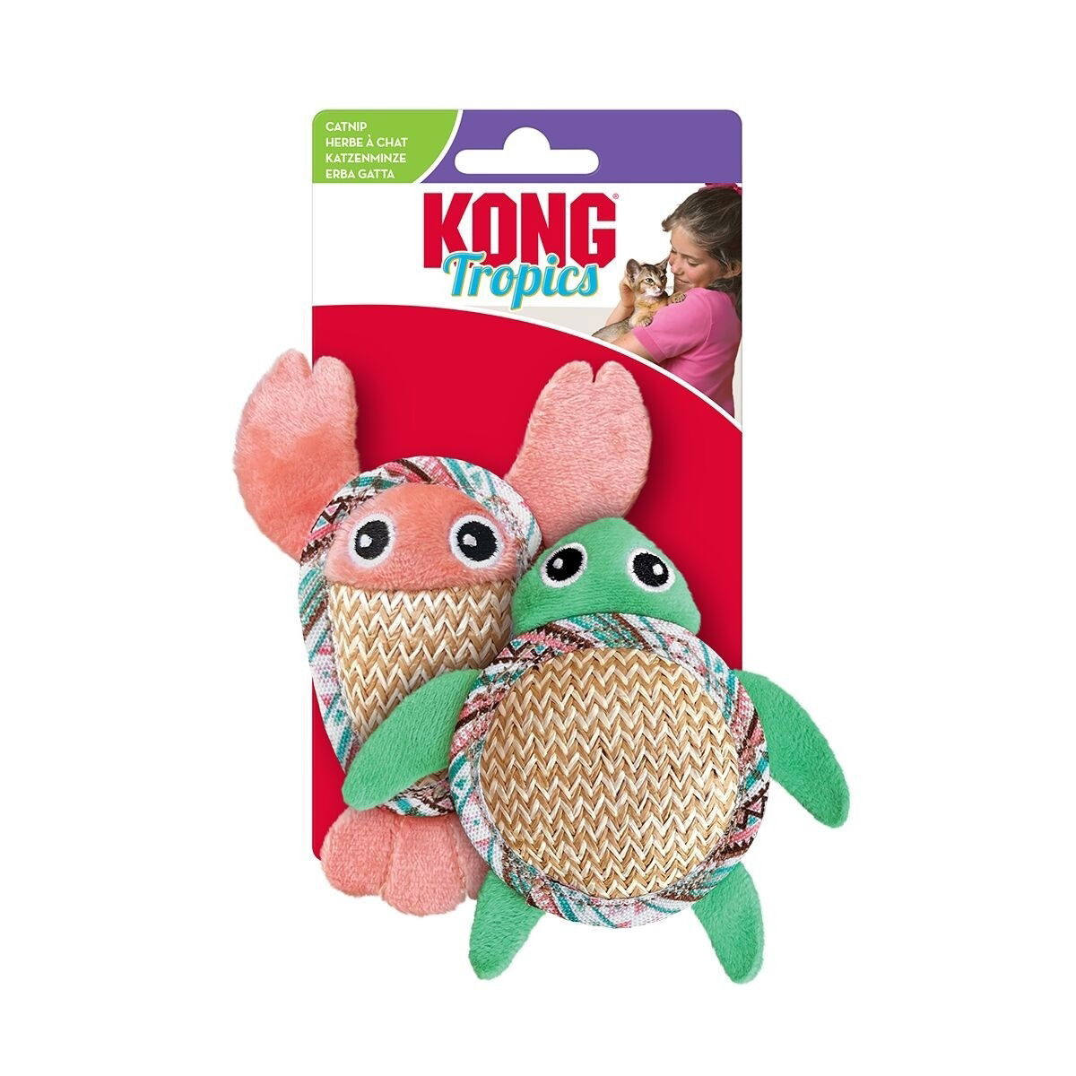 KONG Tropics Pals 2-pk