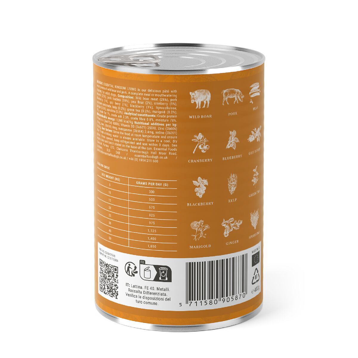 ESSENTIAL KINGDOM LIVING PATÉ 400g