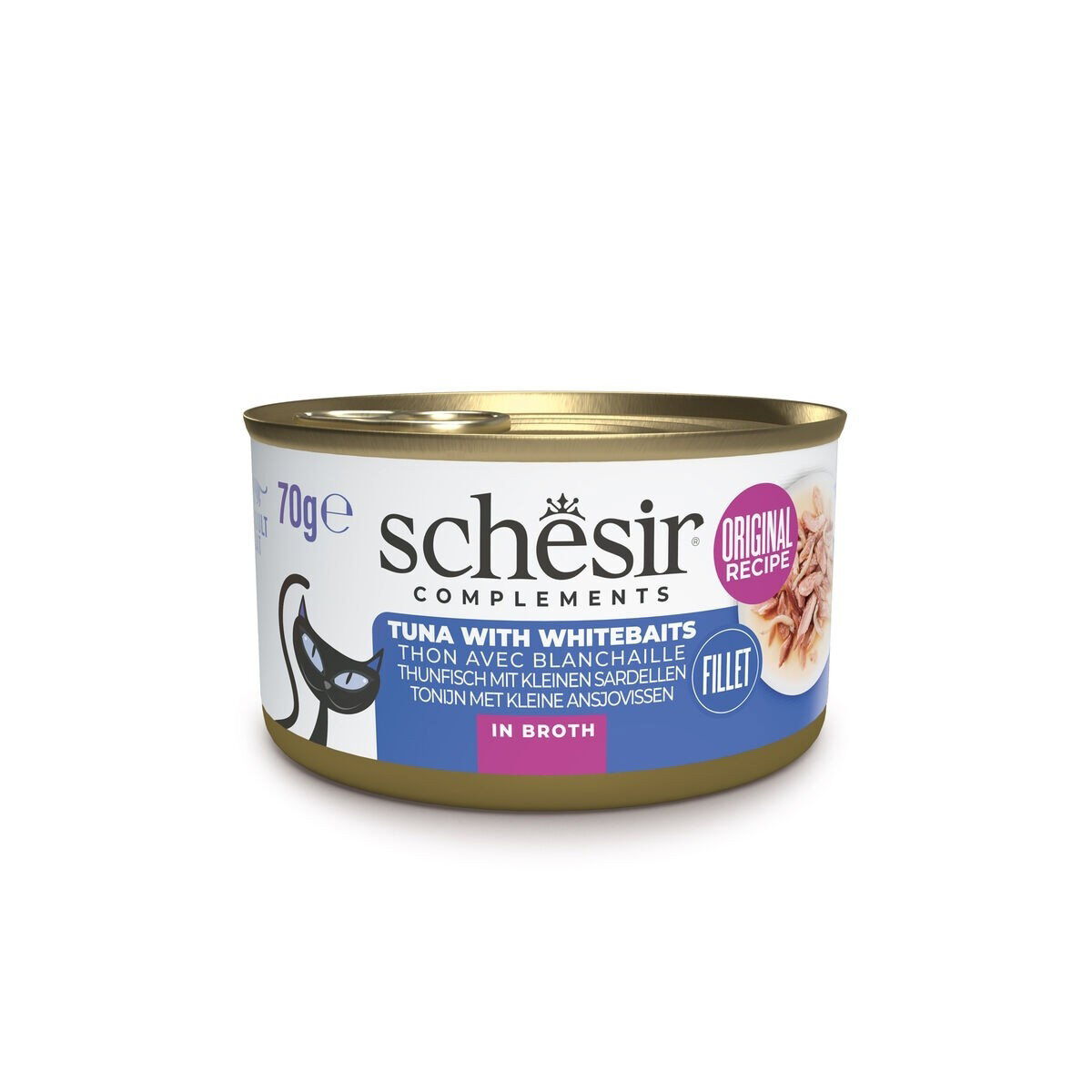 Schesir tonnikala & pikkukalat 70 g