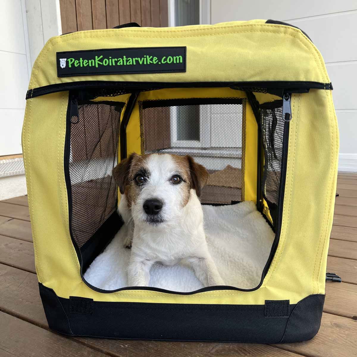 PetEasy Luxury Soft Crate yellow PKT