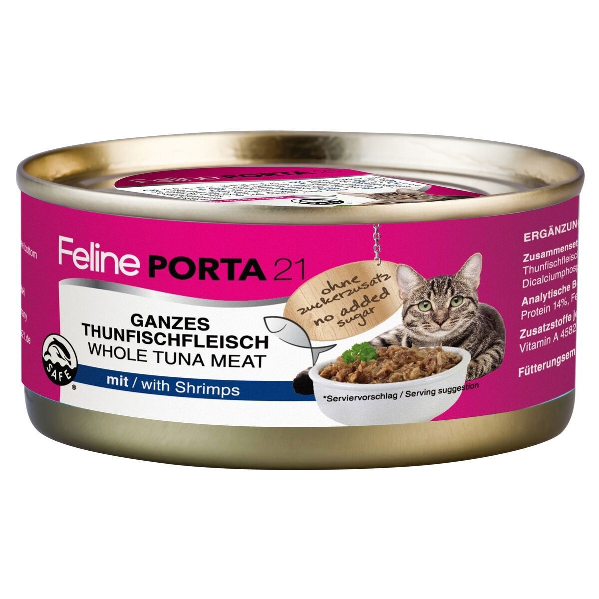 Feline Porta 21 tonnikala-katkarapu