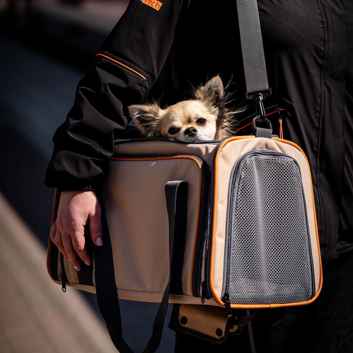 Feel Active kantokassi kahdella laajennusosalla beige