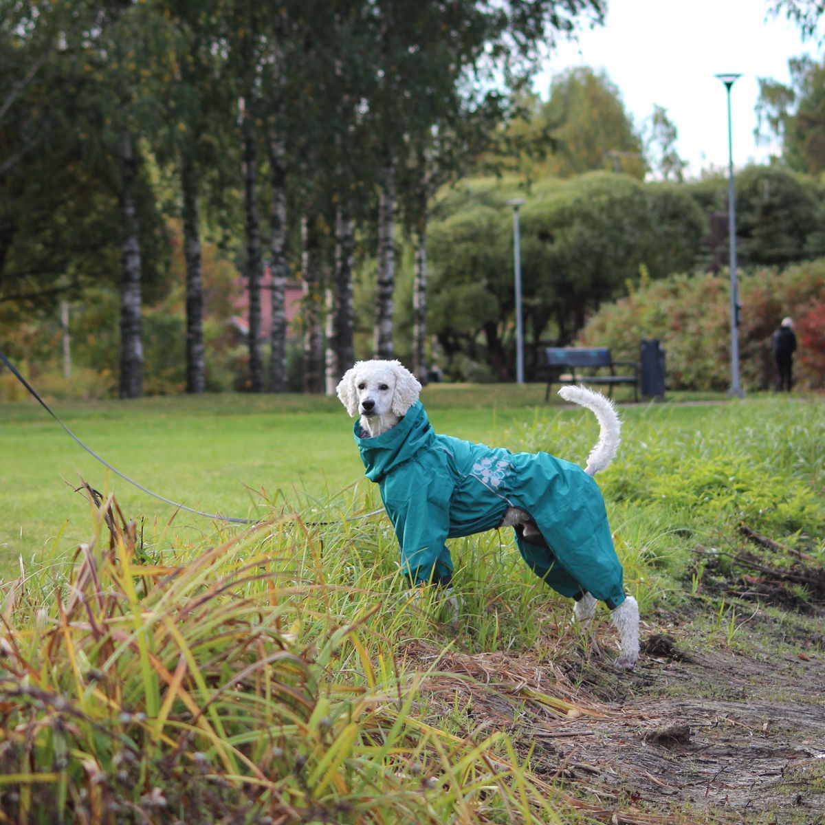 Hurtta Mudventure ECO overall, peacock