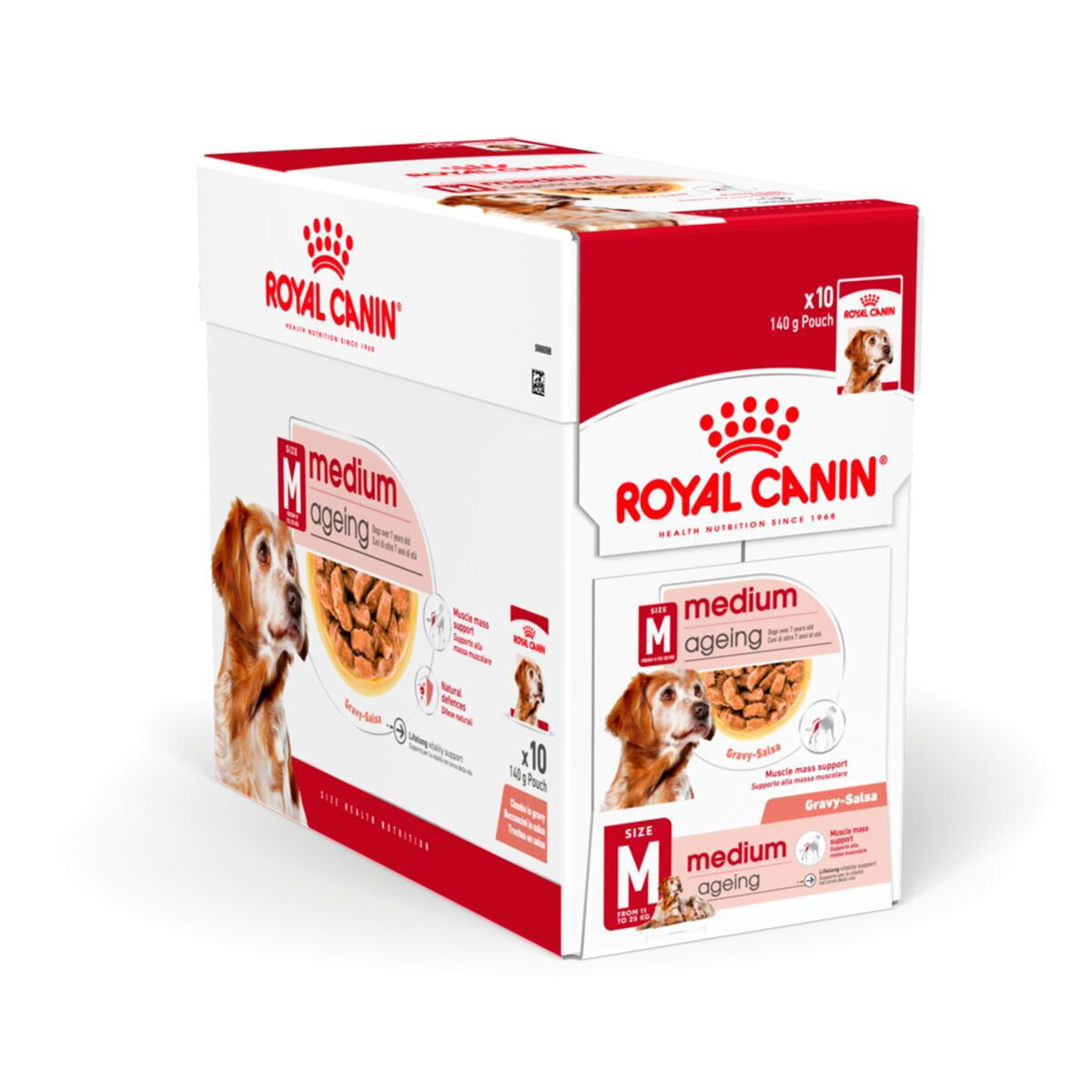 Royal Canin Medium Ageing Gravy koiran märkäruoka