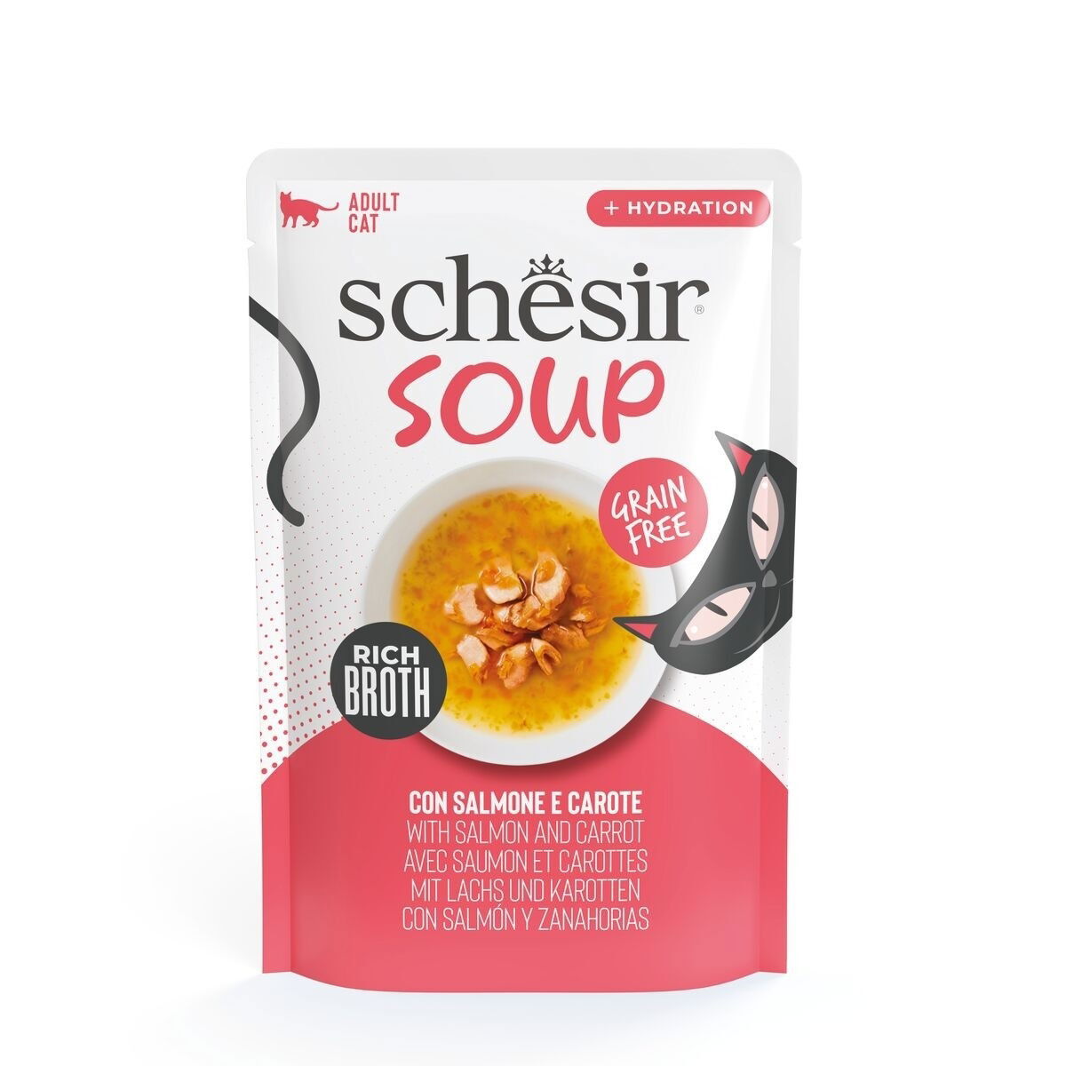 Schesir Salmon carrots in Soup 40g