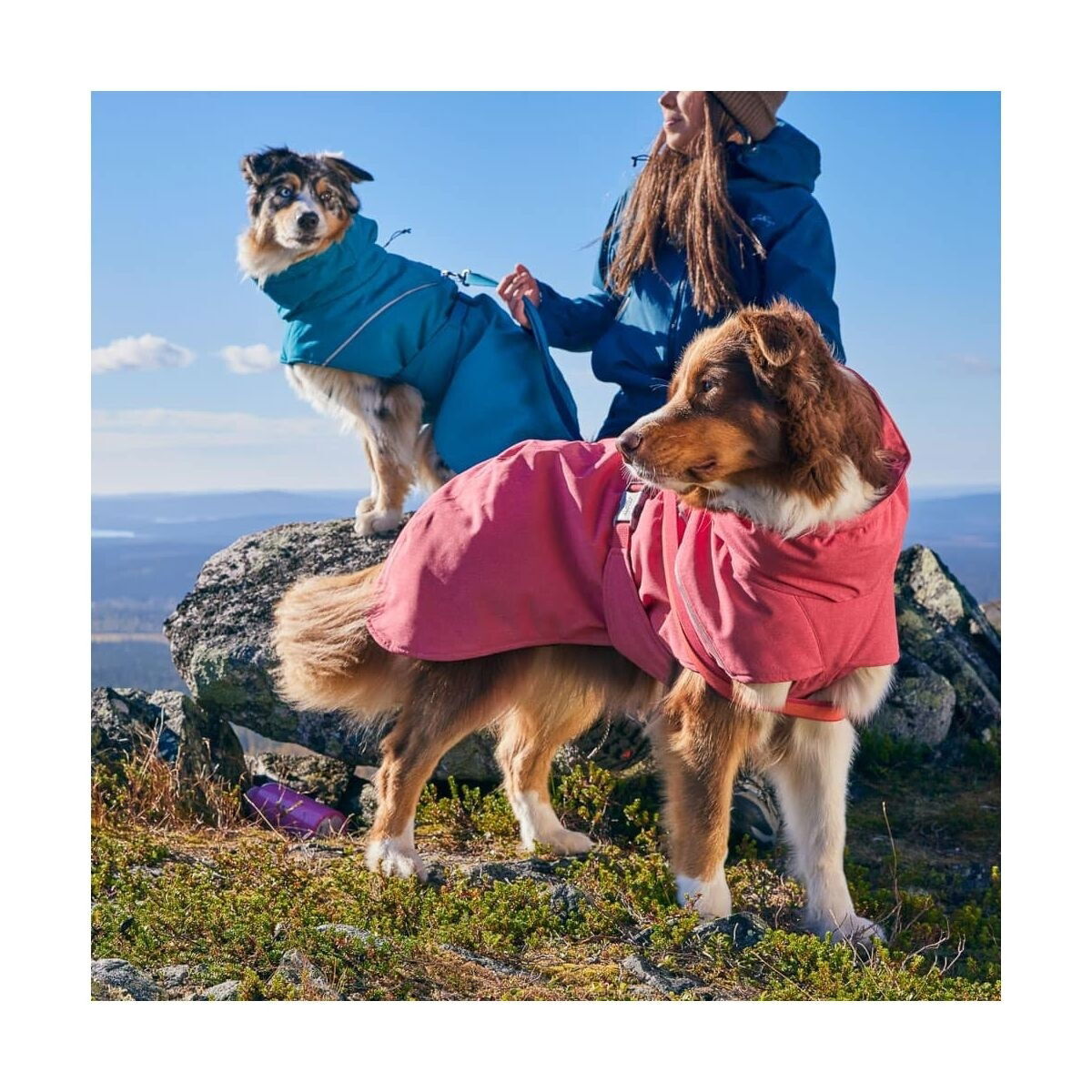 Hurtta Expedition Parka II talvitakki punainen