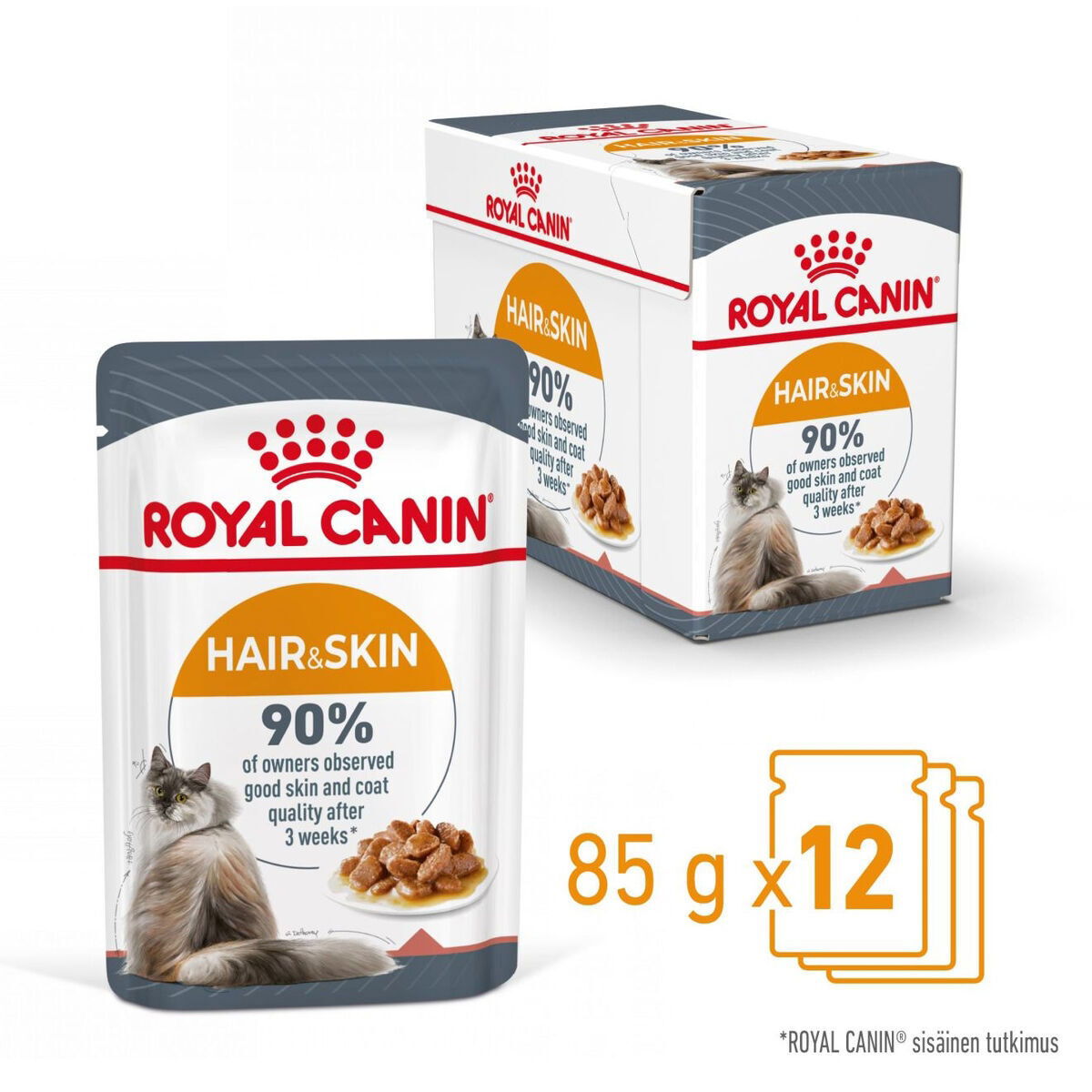 Royal Canin Hair & Skin Care Gravy Adult kissan märkäruoka