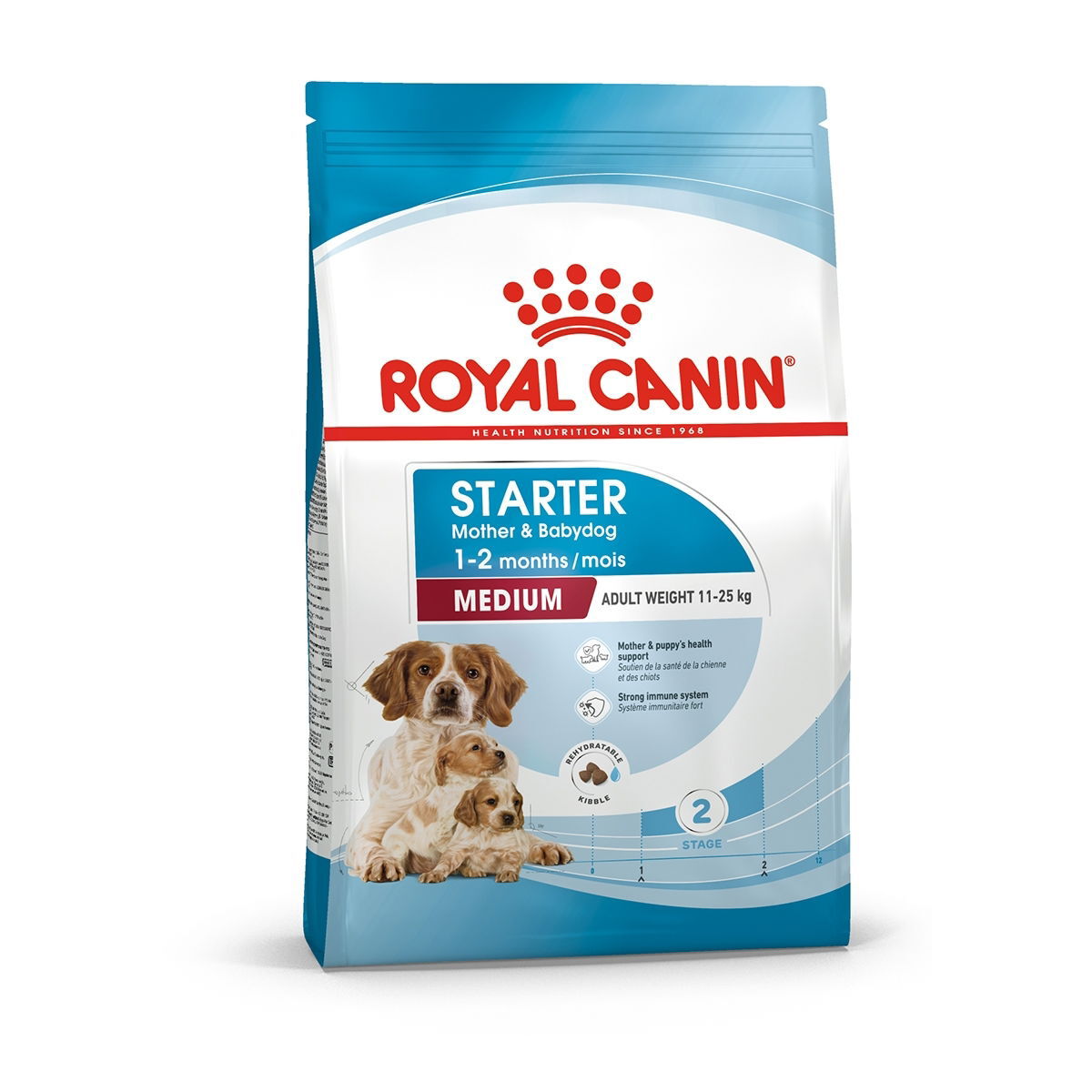 Royal Canin Medium Starterkoiran ja koiranpennun kuivaruoka