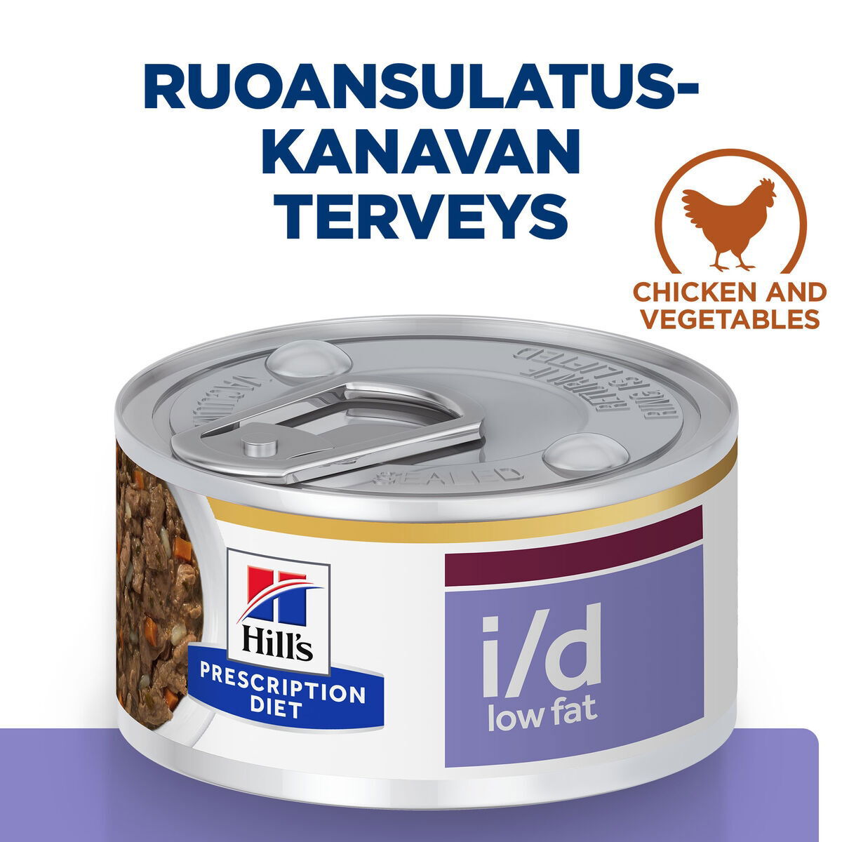 Hill's PD Canine i/d Low Fat Stew Chick&Veg 156g