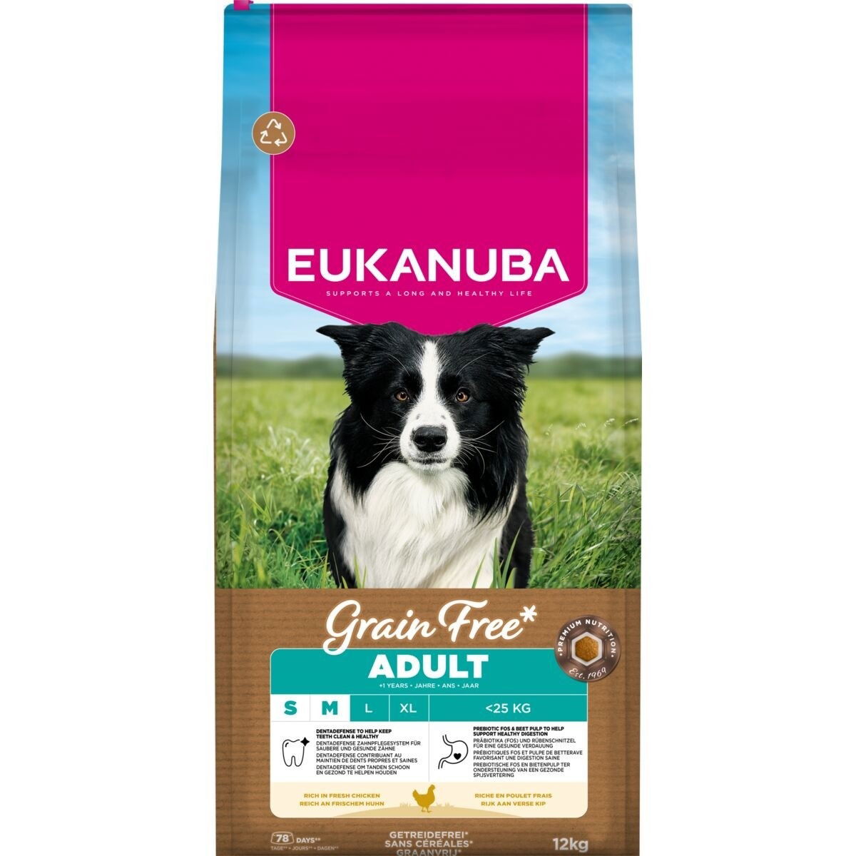Eukanuba Grain Free Adult Small/medium Chicken