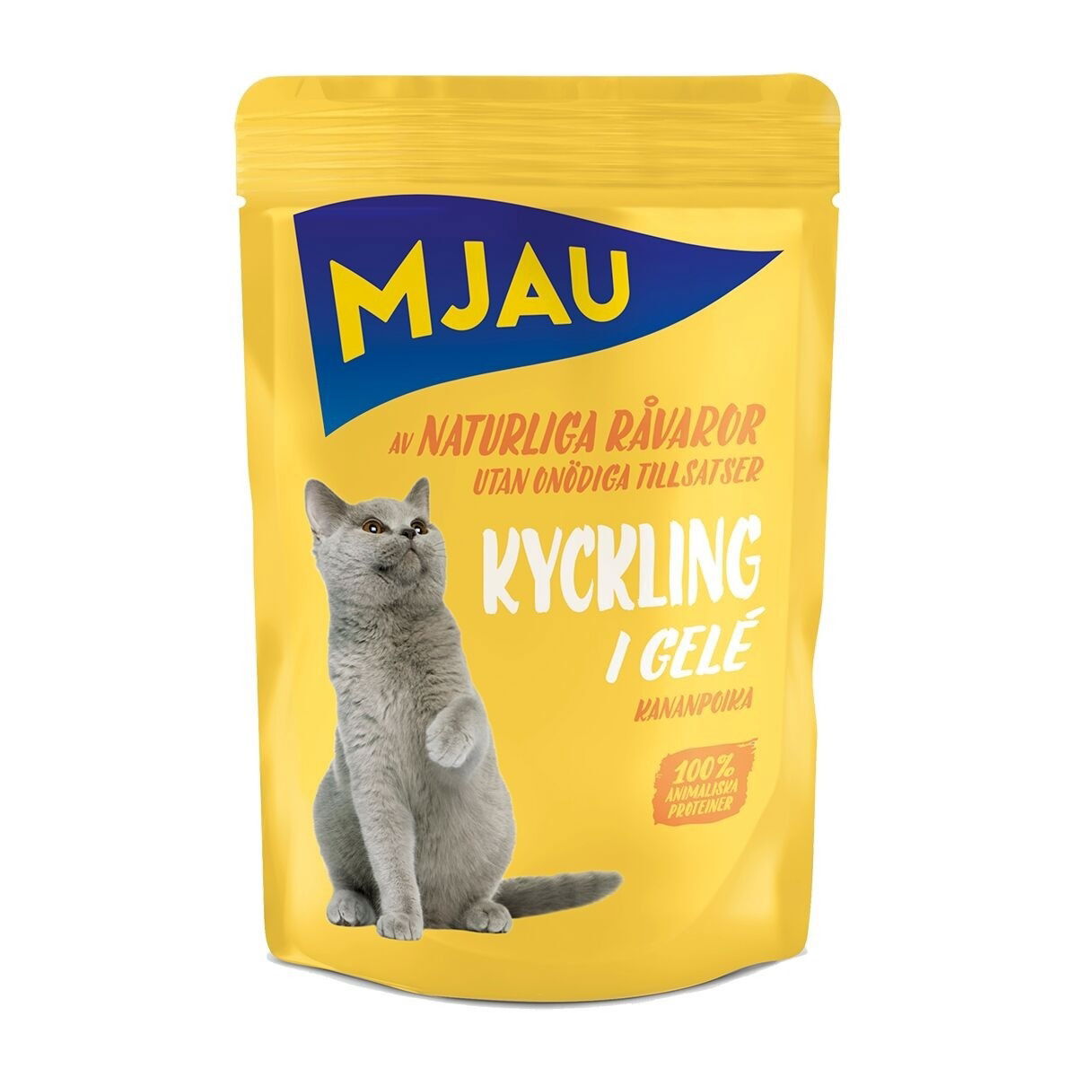 Mjau Gelé med Kyckling 85 g