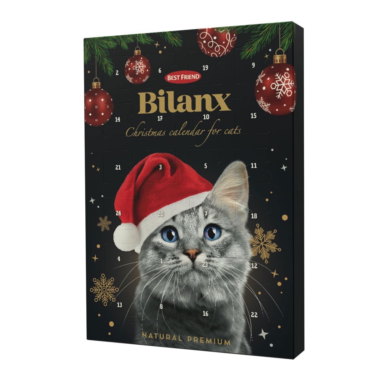 Cat xmas calendar BF Bilanx 80g