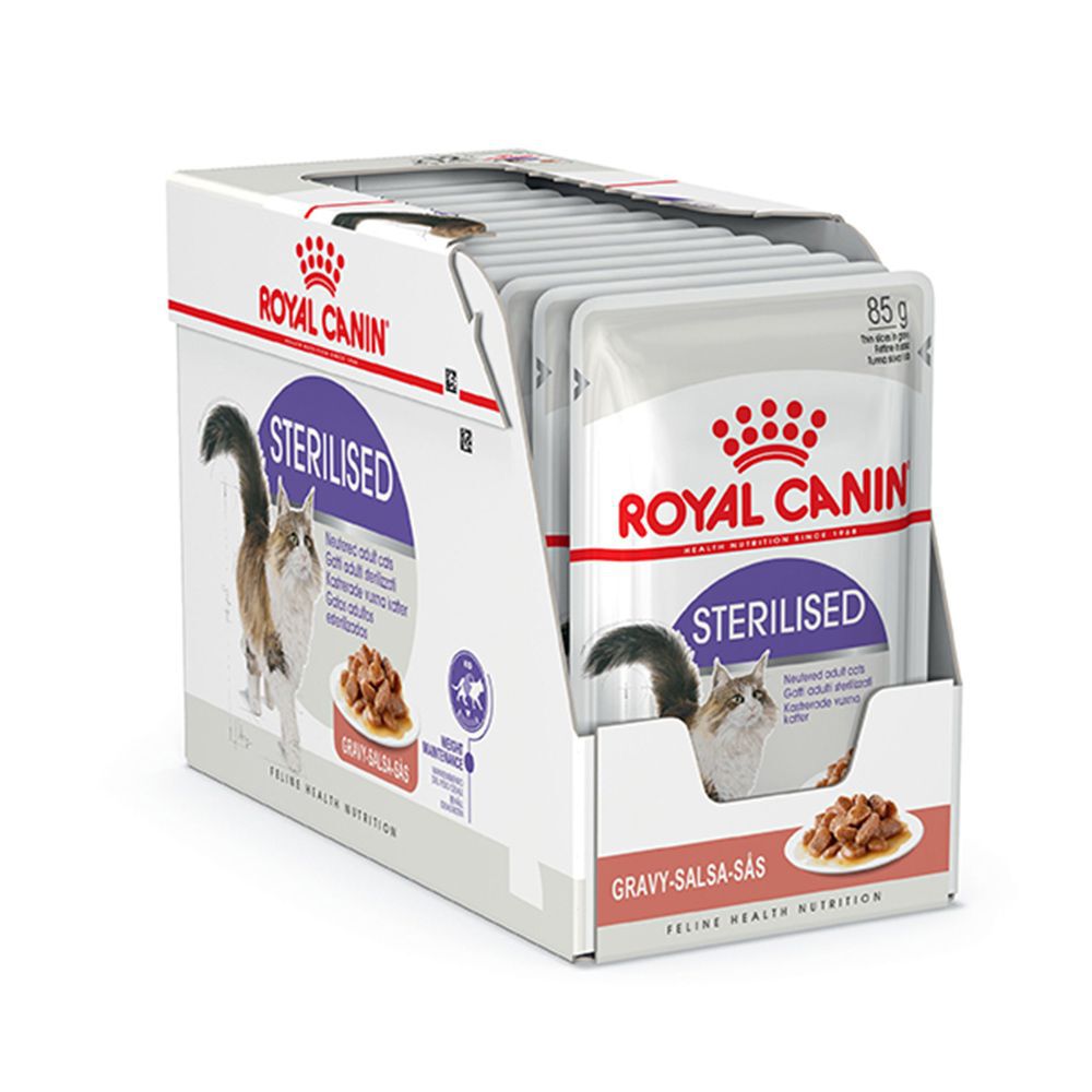 Royal Canin Sterilised Gravy Adult kissan märkäruoka