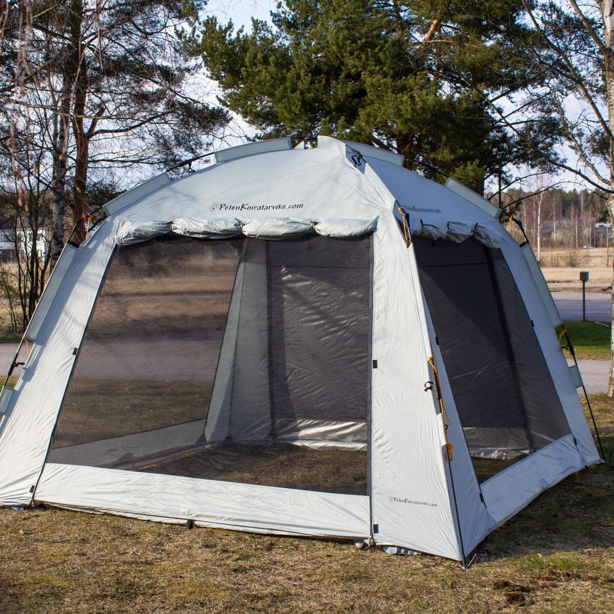 Näyttelyteltta PetEasy, L harmaa 