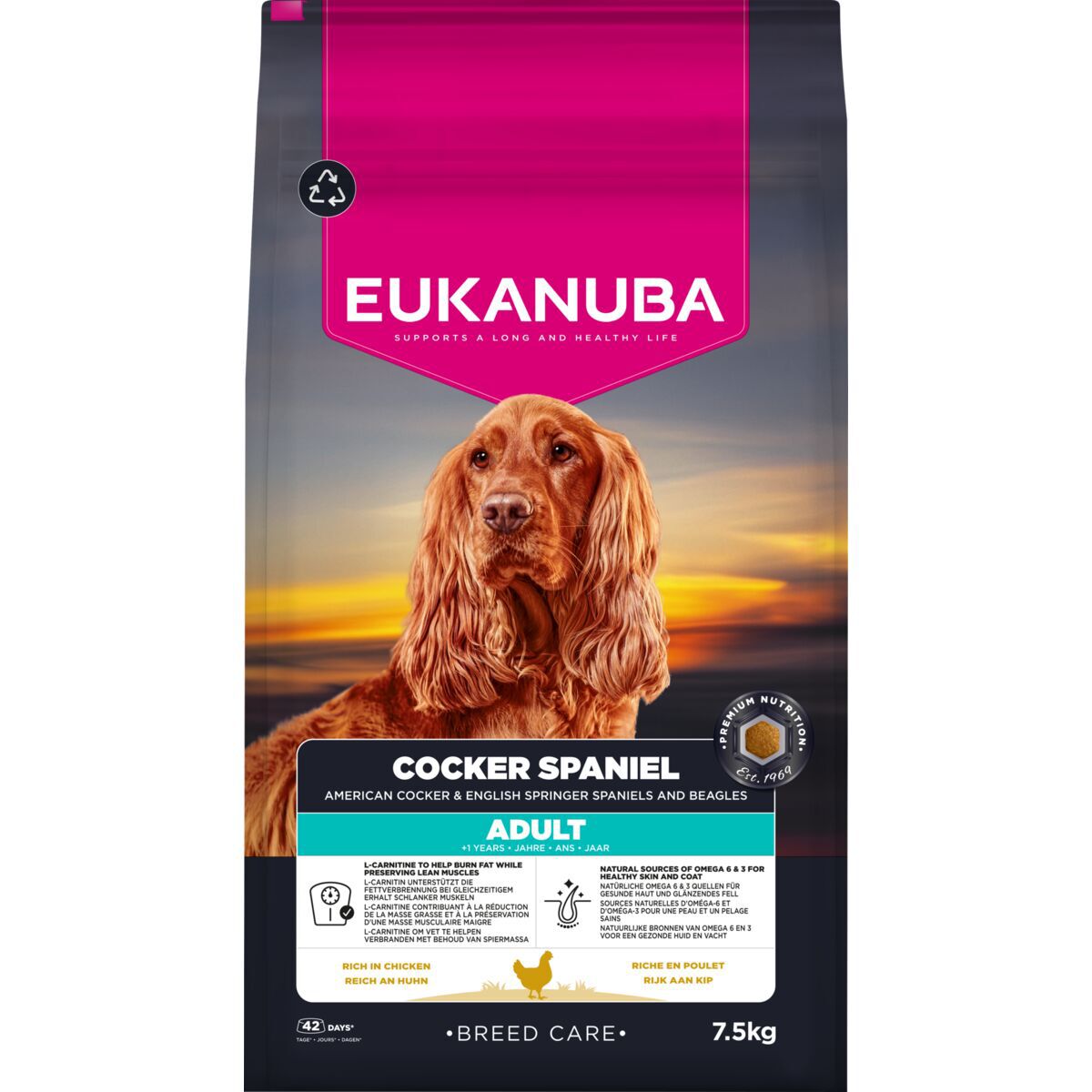 Eukanuba Cocker Spaniel, 7.5 kg