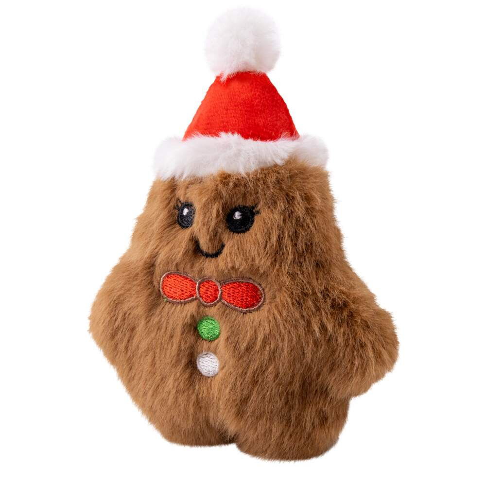 Kong Holiday25 Snuzzles Mini piparkakku-ukko XS
