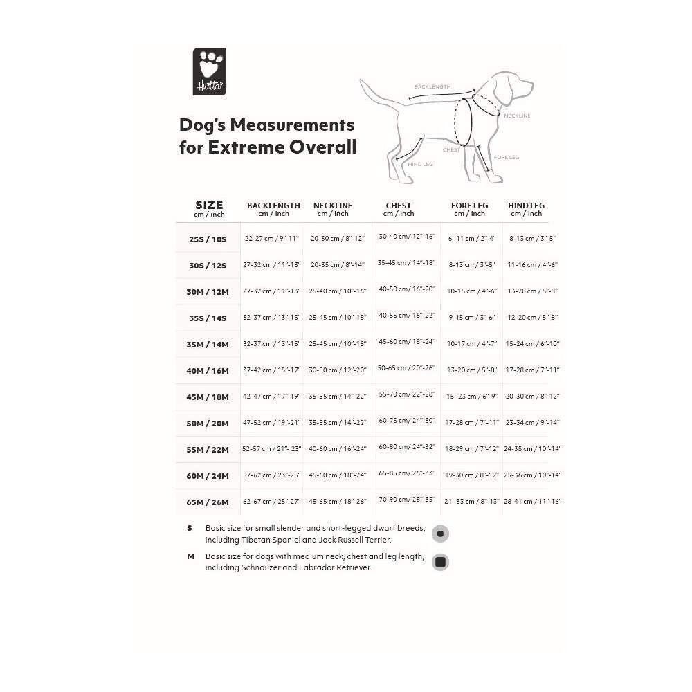 Hurtta Extreme Overall haal 35S karh.v