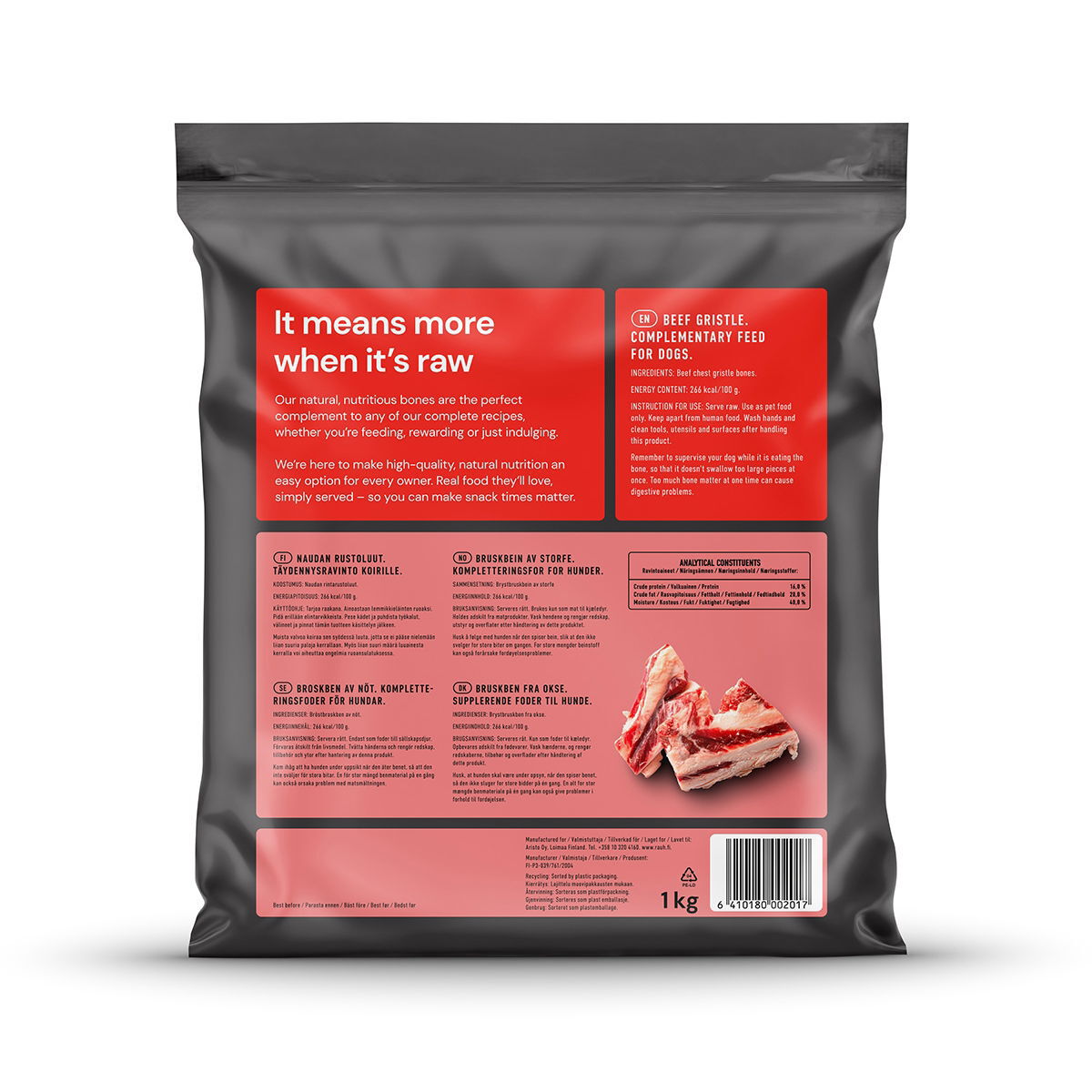 Nutriment by RAUH! Naudan rustoluu 1kg