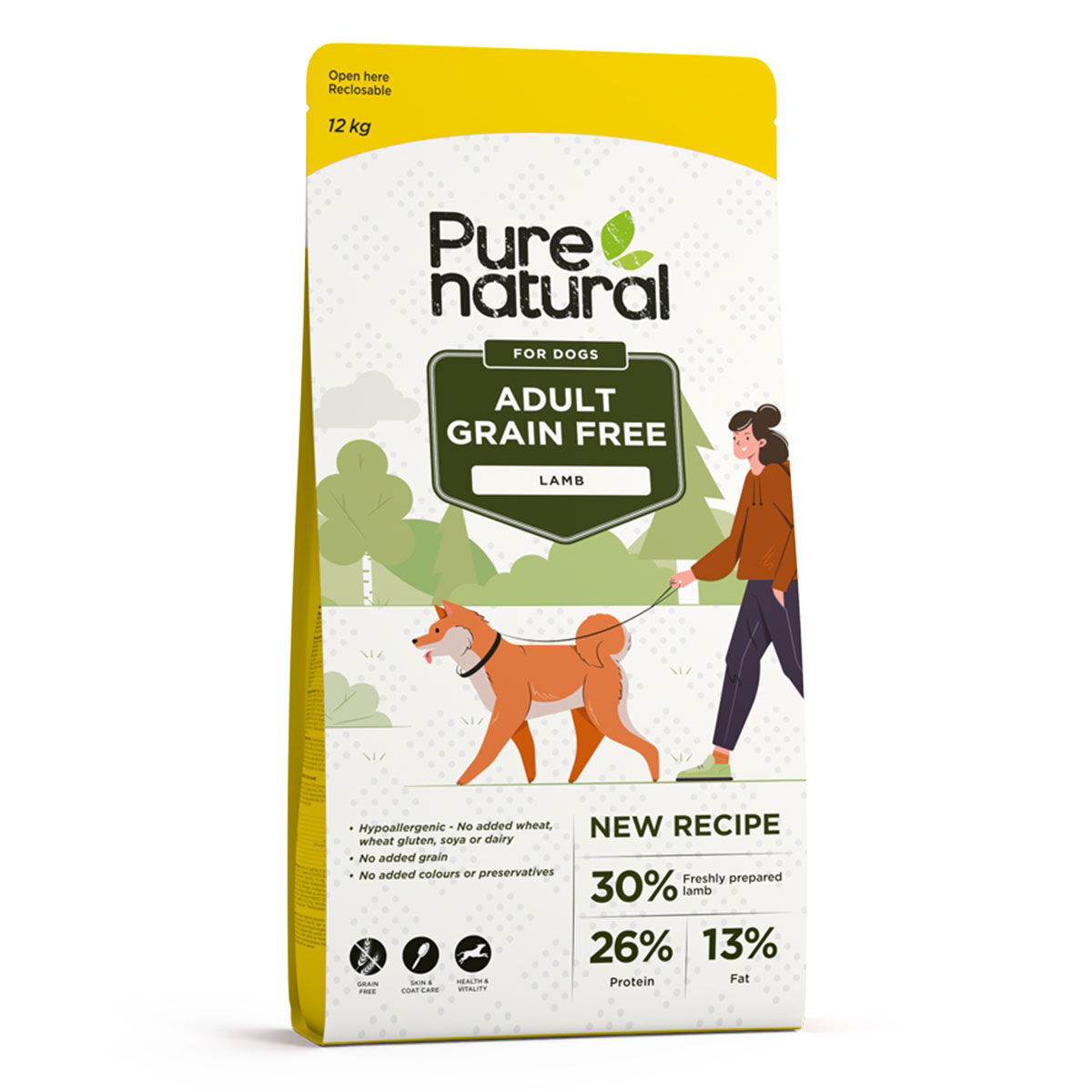 Purenatural Dog Adult Grain Free Lamb