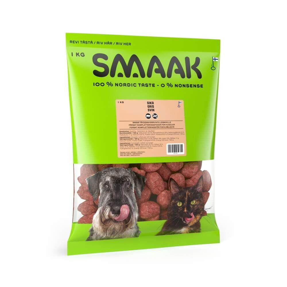 Smaak Raw sikapulla 1kg
