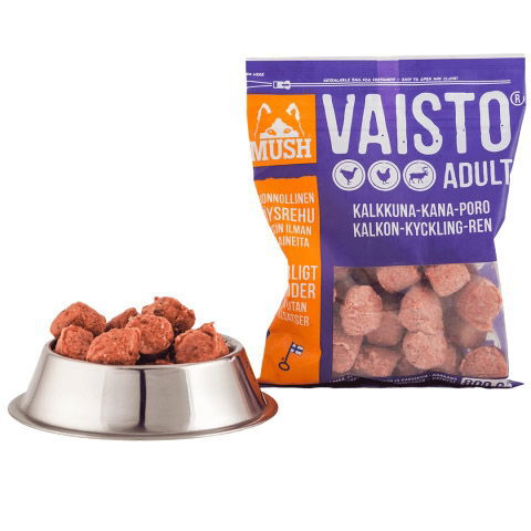MUSH Vaisto® Liila kalkkuna-kana-poro 800g