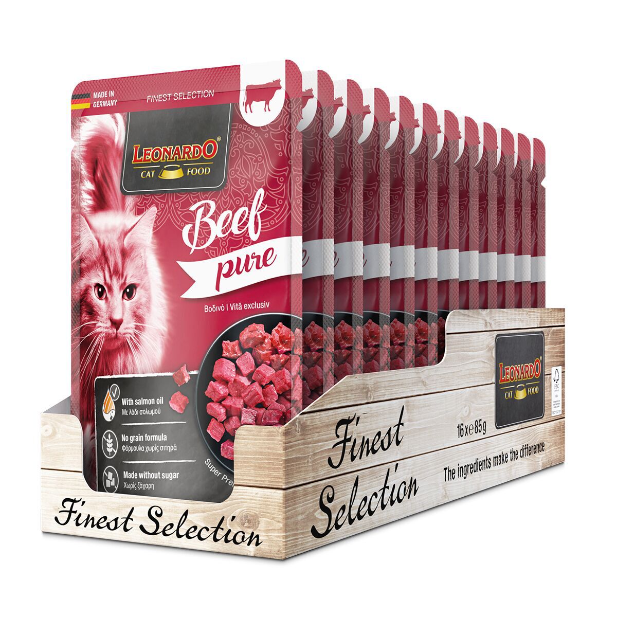 Leonardo Pure Beef 85g
