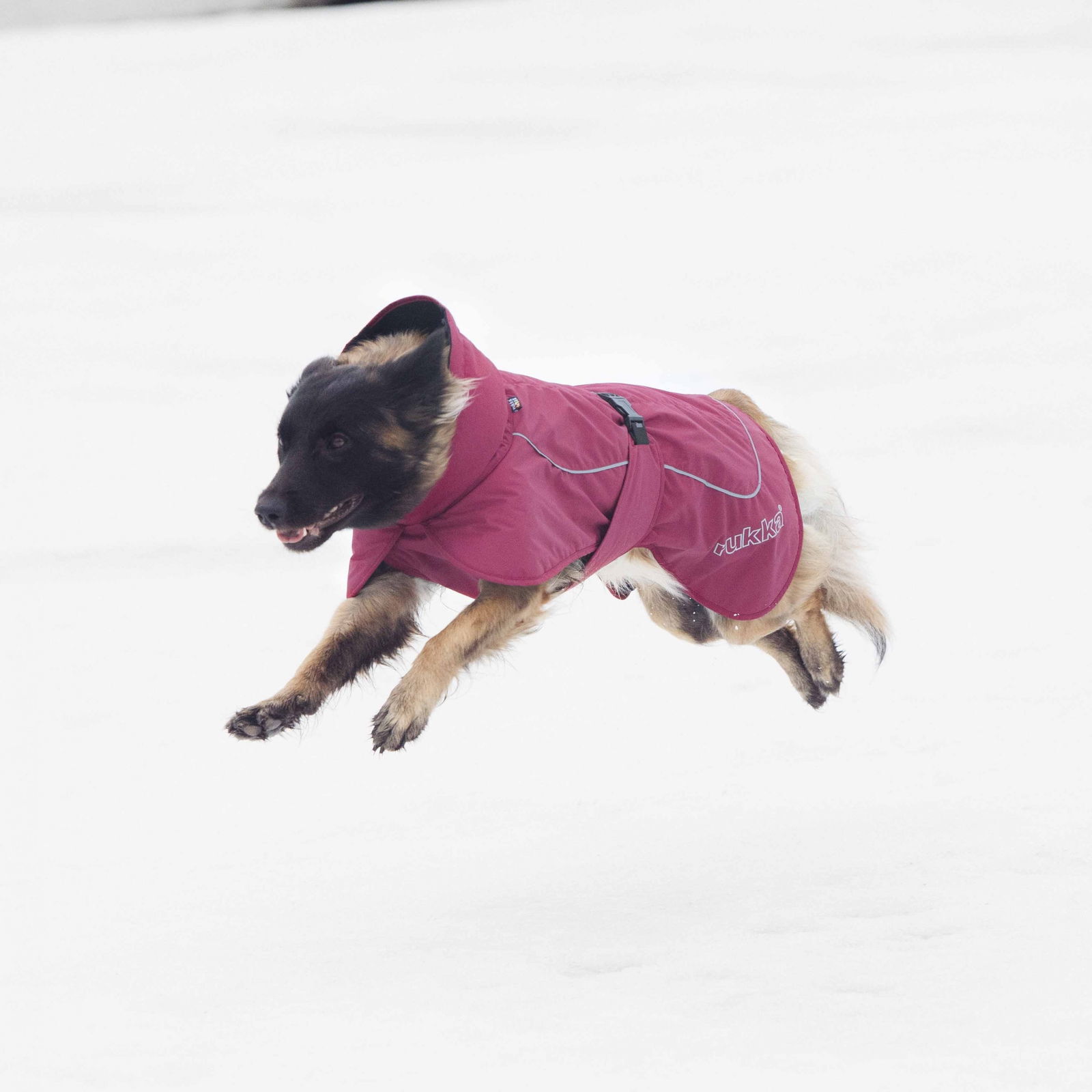 Rukka Stormy talvitakki, punainen