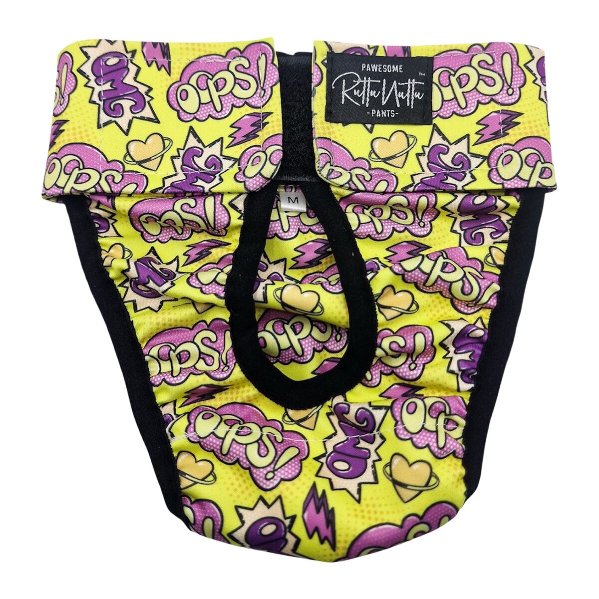RuttuNuttu heat pants wraparound Oopsie Daisy lemon