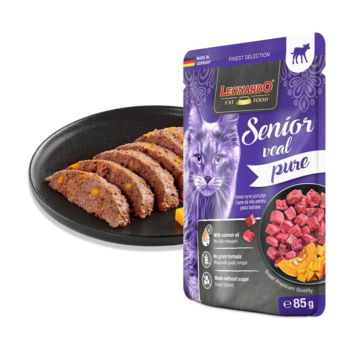 Leonardo Senior Veal 85g