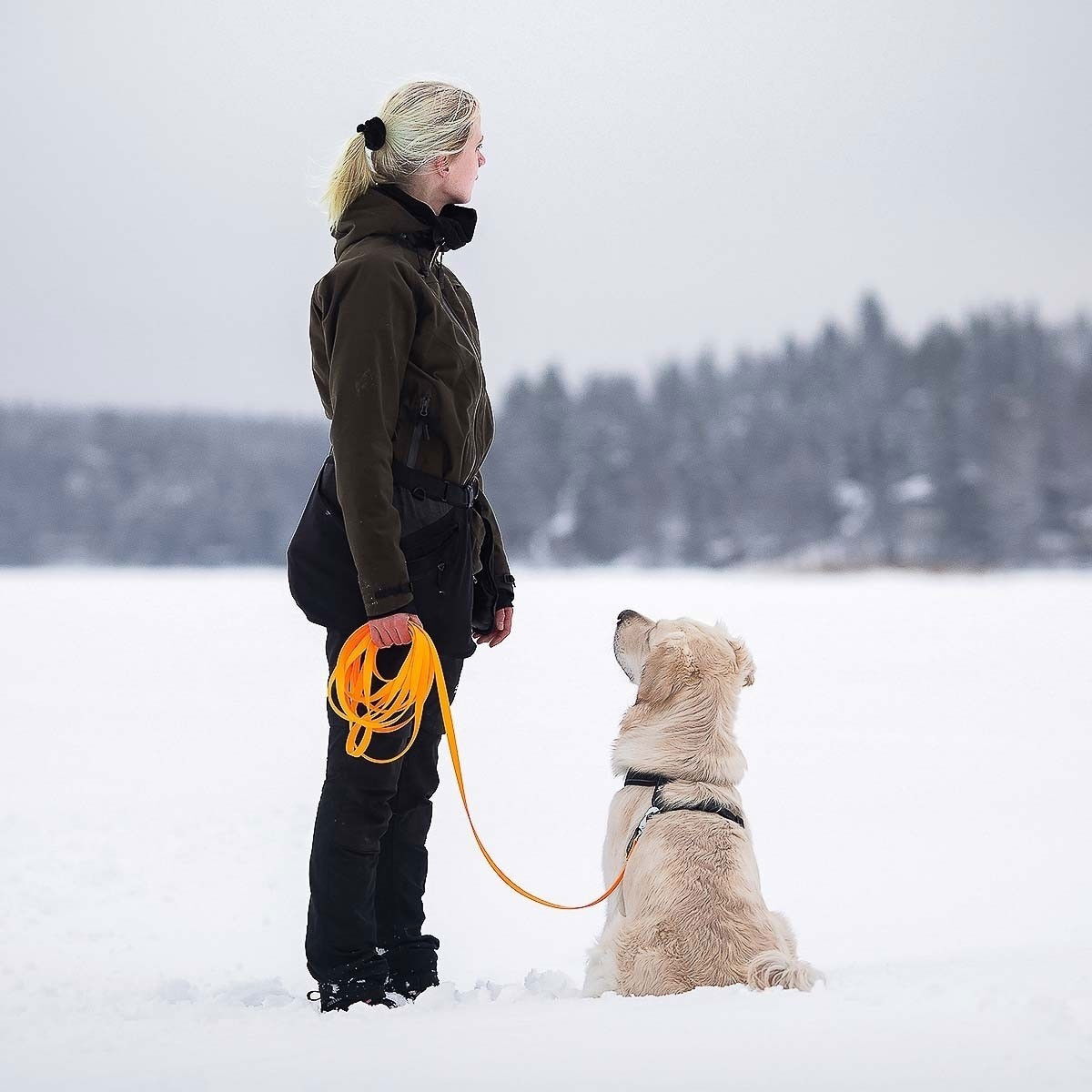 Treeniliina Tyylivoitto Working 6m, oranssi