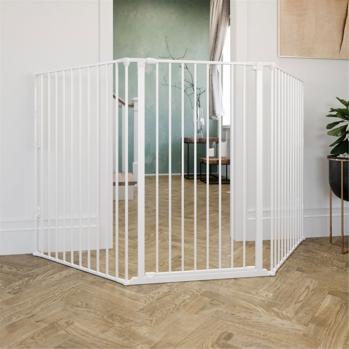 DogSpace Rocky seinään kiinnitettävä monilaajeneva portti ekstrakorkea