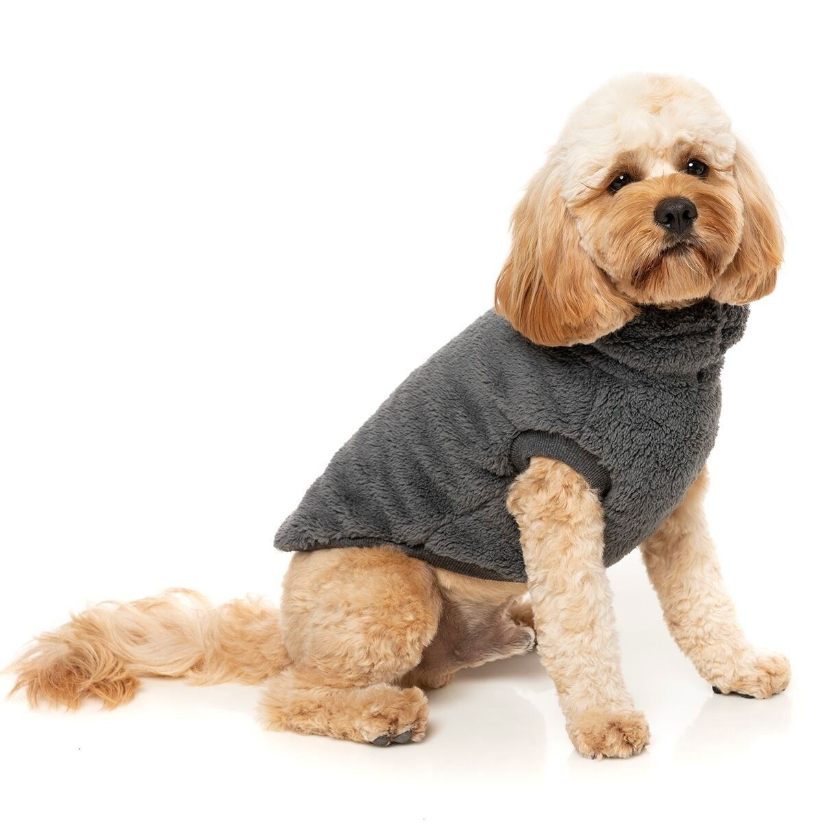 FuzzYard sweater Turtle Teddy, charcoal