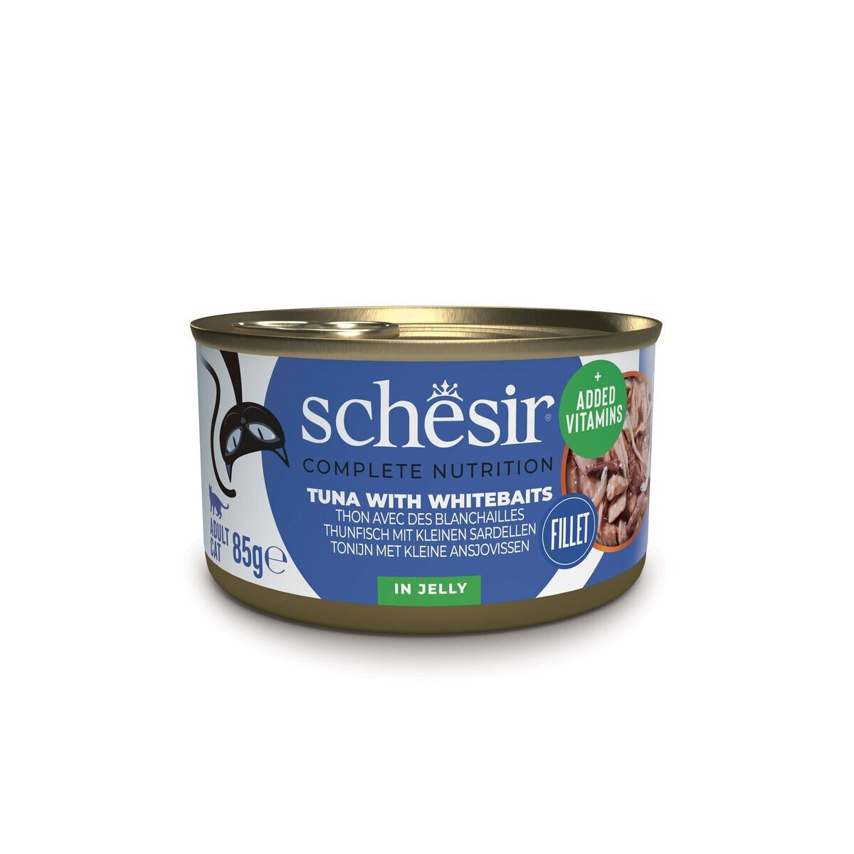 Schesir Jelly tonnikala & pikkukalat 85 g