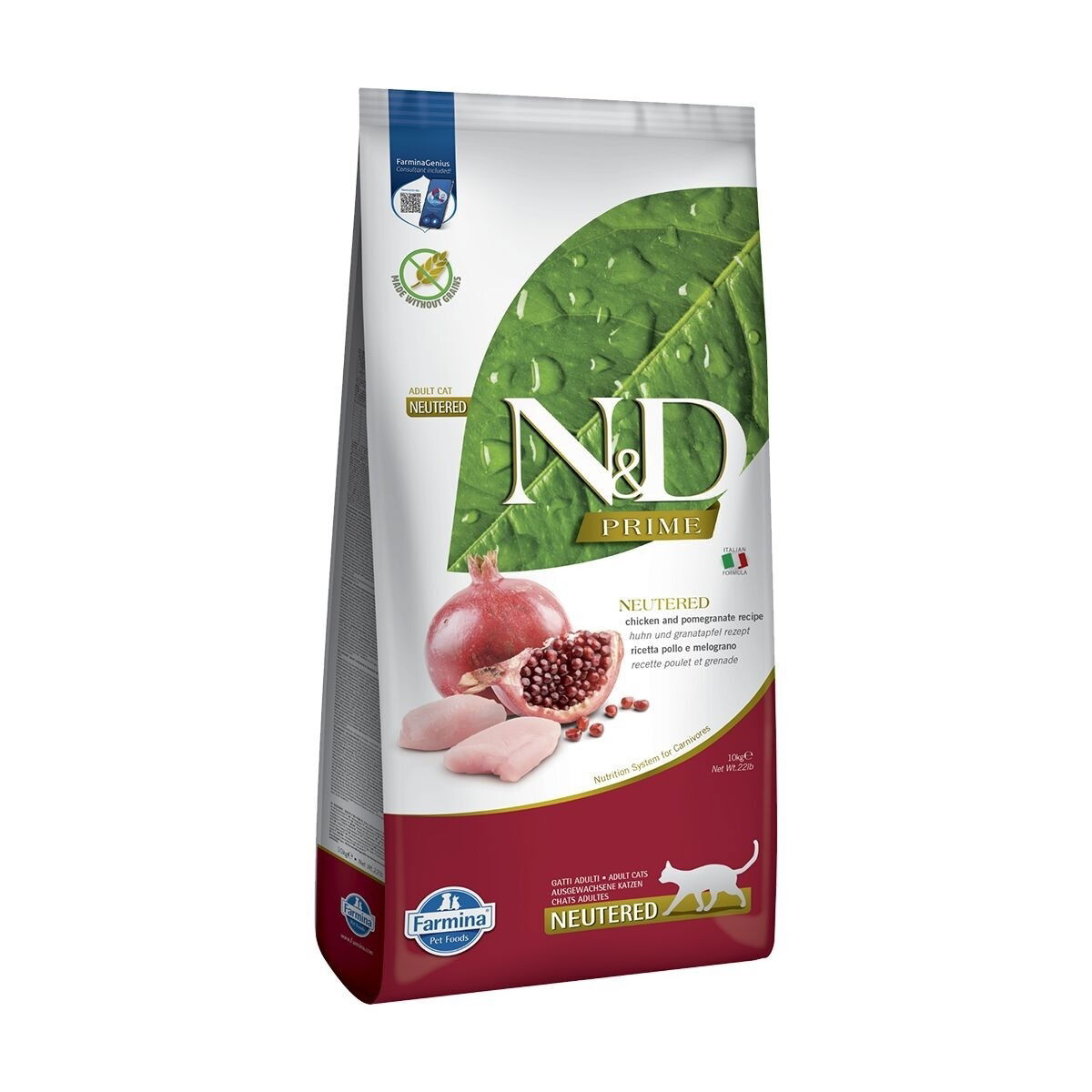 Farmina N&D Prime Cat Chicken&Pomegranate Neutered