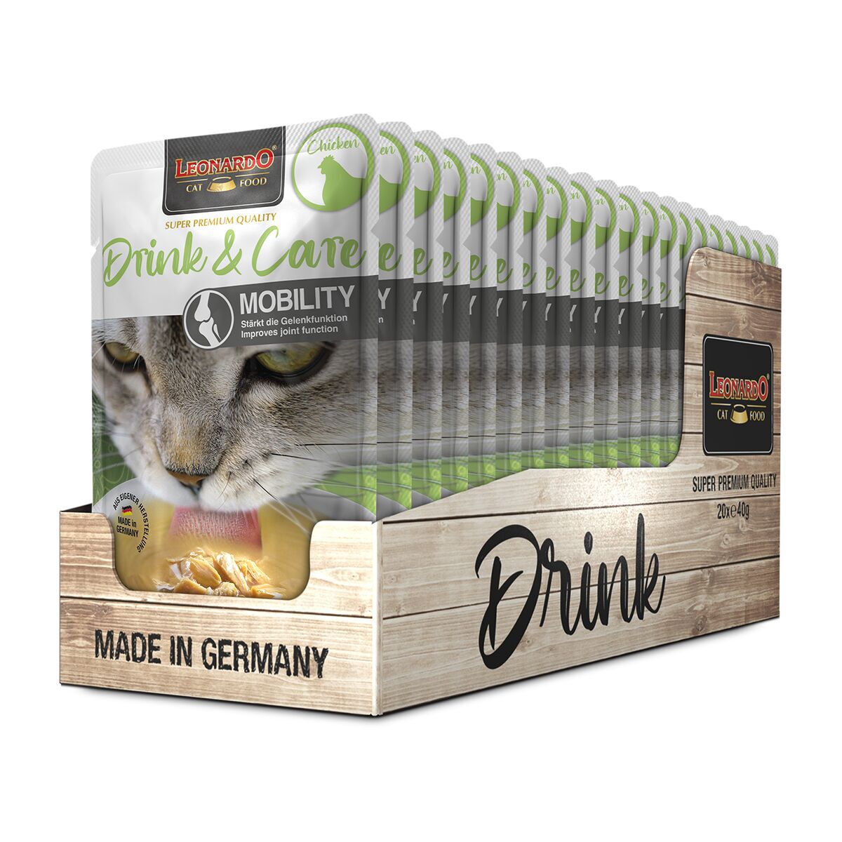 Leonardo Drink&Care Mobility 40g