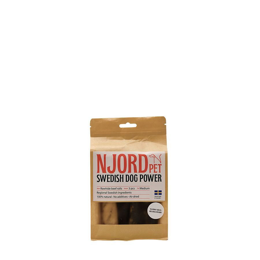 Njord Pet Beef Roll M 3-pcs