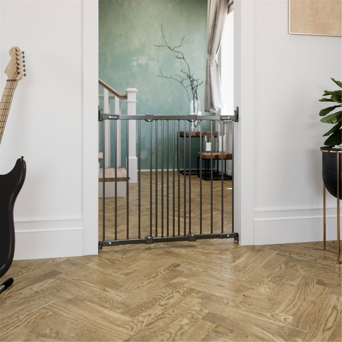 DogSpace Molly seinään kiinnitettävä joustava portti