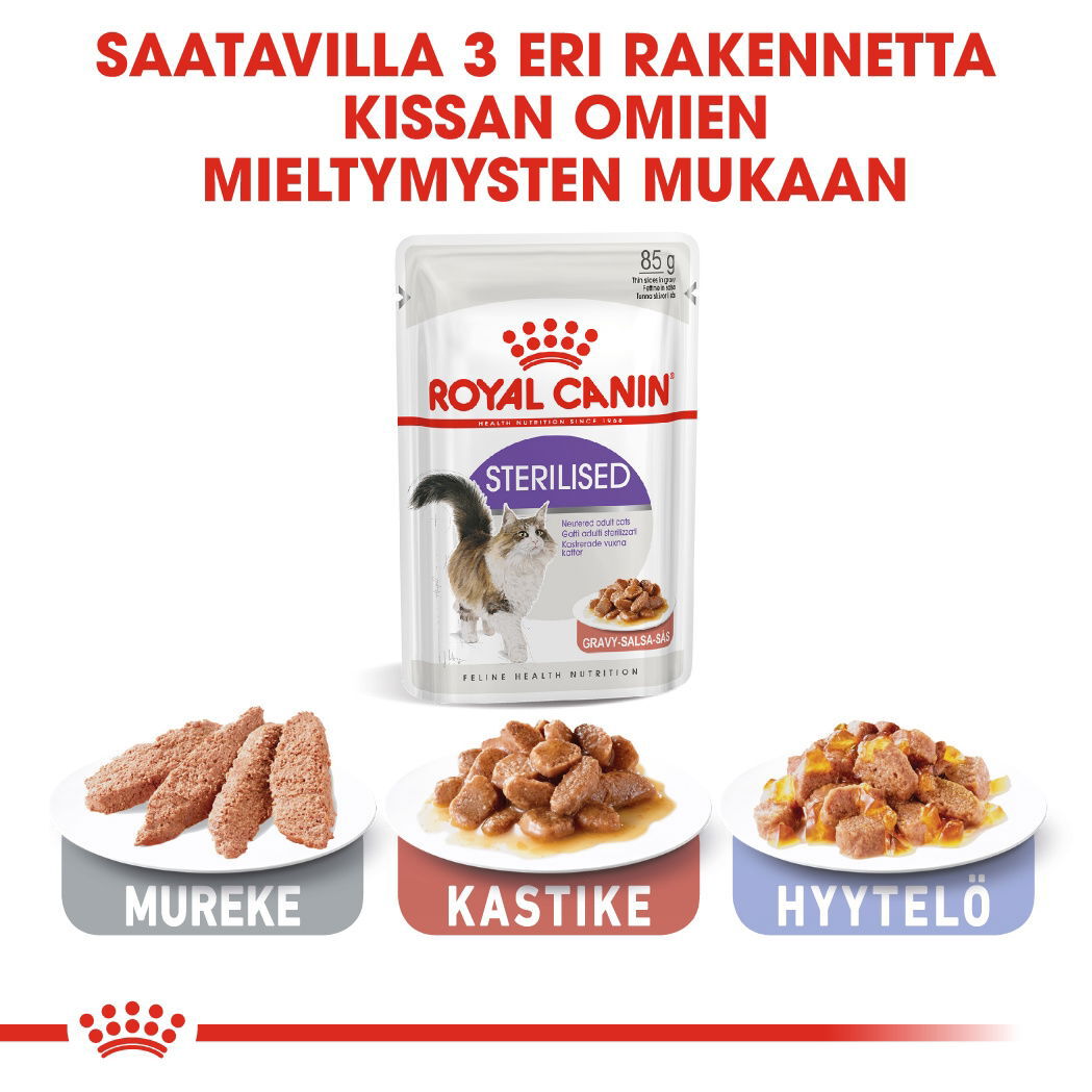 Royal Canin Sterilised Gravy Adult kissan märkäruoka