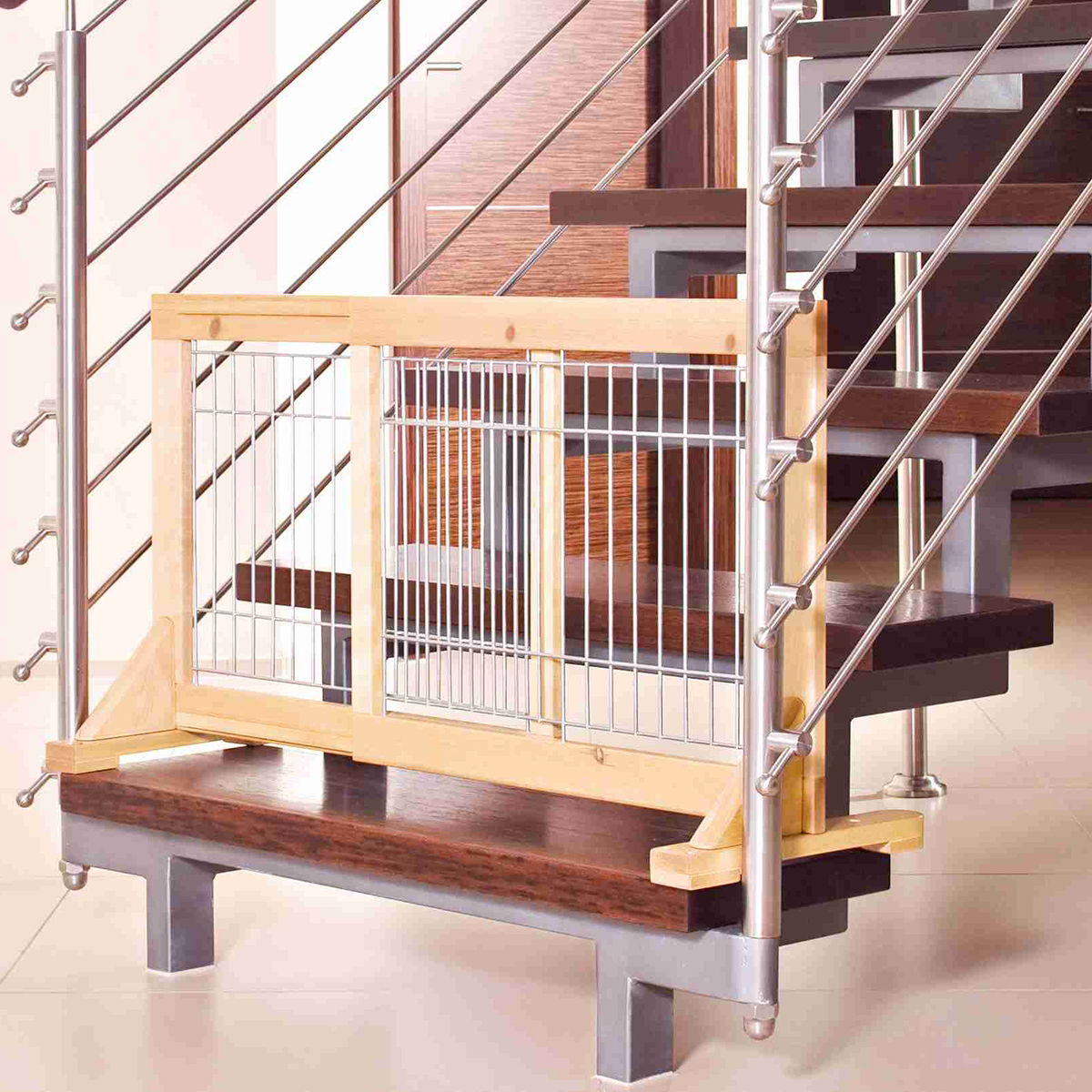 Lemmikkiportti Trixie, 63–108 / 50×31 cm