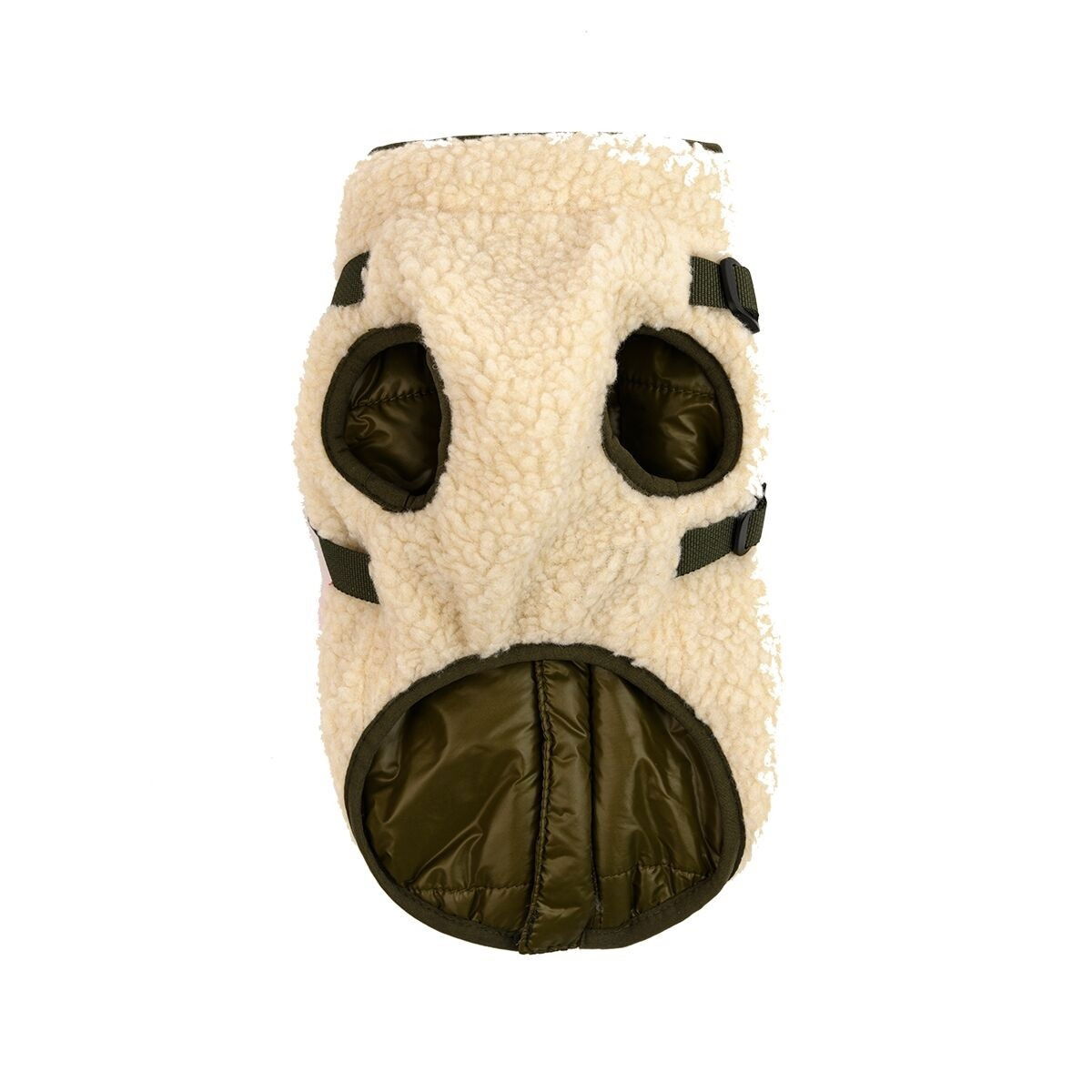 51 Degrees North Jules Harness Coat, Beige/Olive